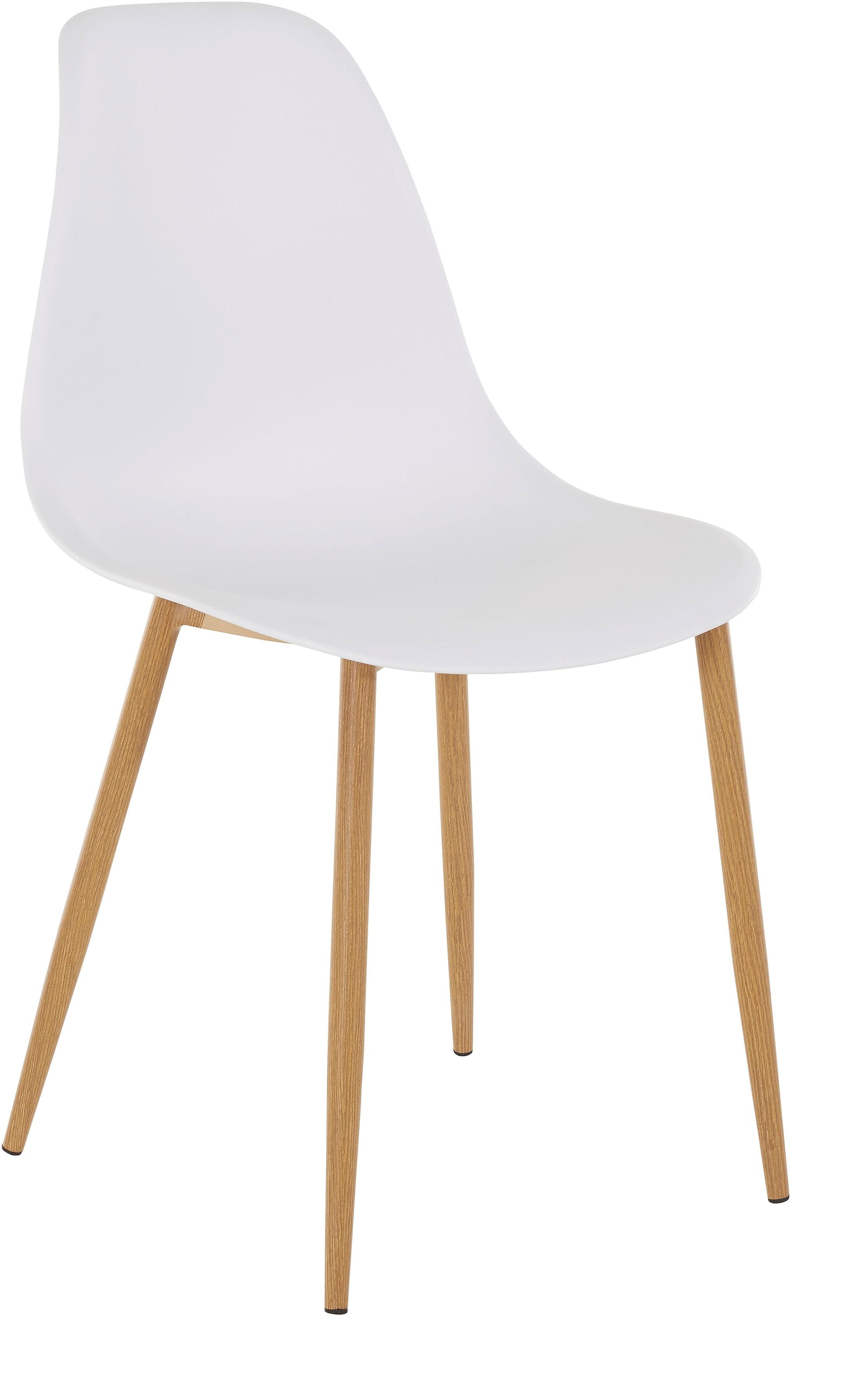 Essgruppe online INOSIGN 5 Stühlen 4 (Kunststoffschale) mit tlg.), shoppen (Set, Glastisch Jelmoli-Versand | »Miller«,