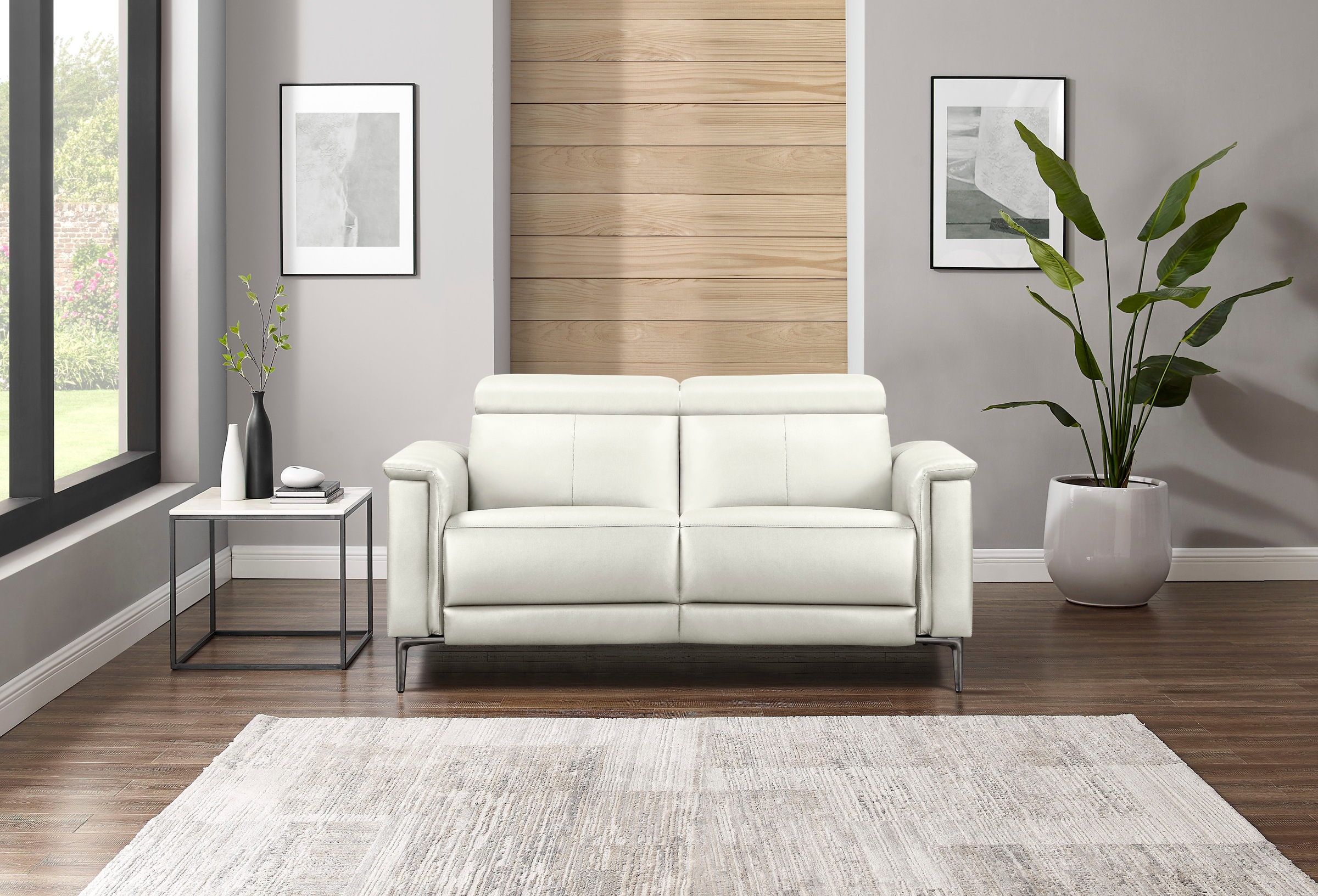 Places of Style 2-Sitzer »Lund«, manueller od. elektrischer Relaxfunktion und USB-A