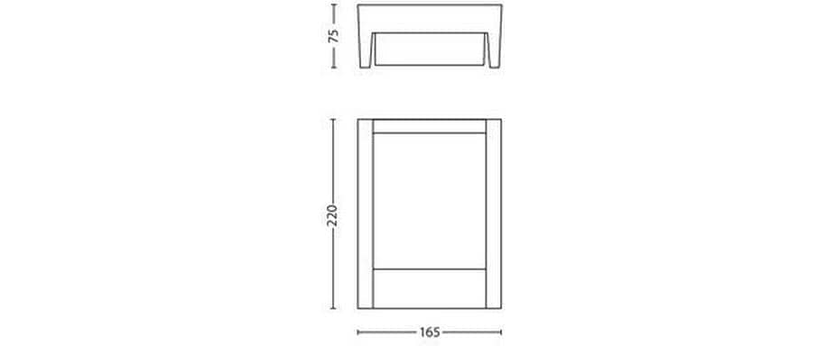 Philips Aussen-Wandleuchte »Arbour UE 2700K Anthrazit«