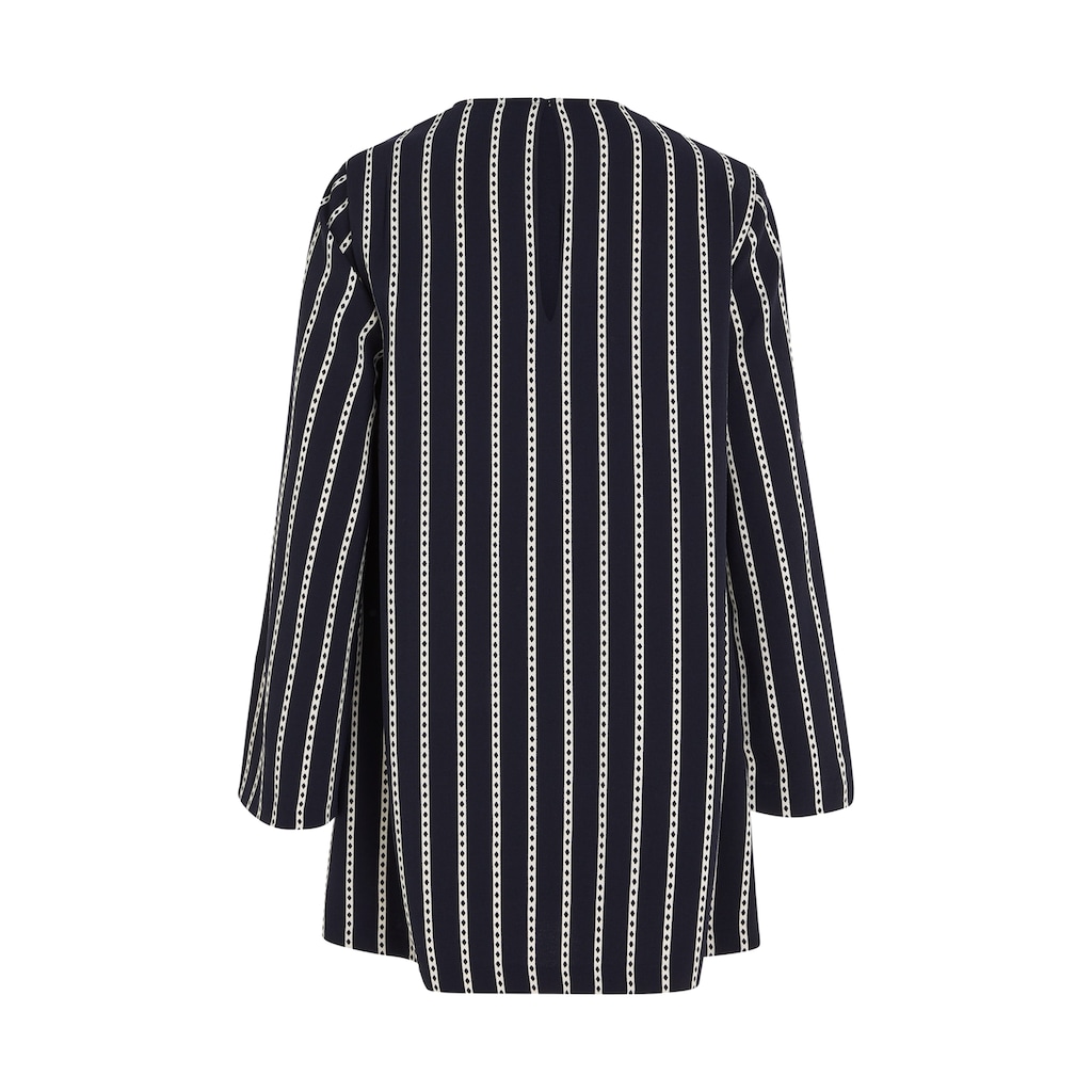 Tommy Hilfiger Blusenkleid »ARGYLE STRIPE CREPE SHIFT DRESS«