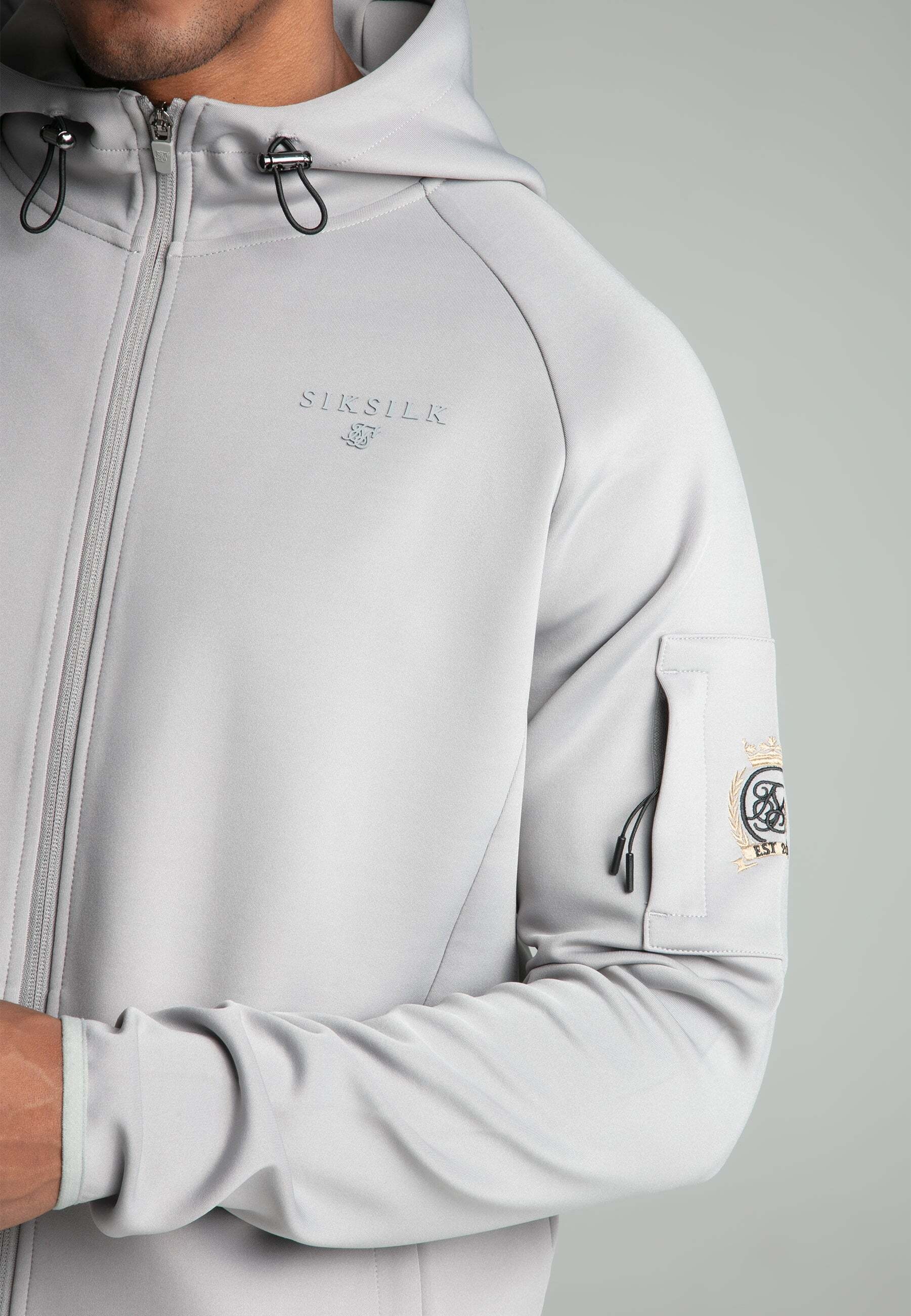 Siksilk Sweatjacke »Siksilk Sweatjacke Full zip Hoodie«