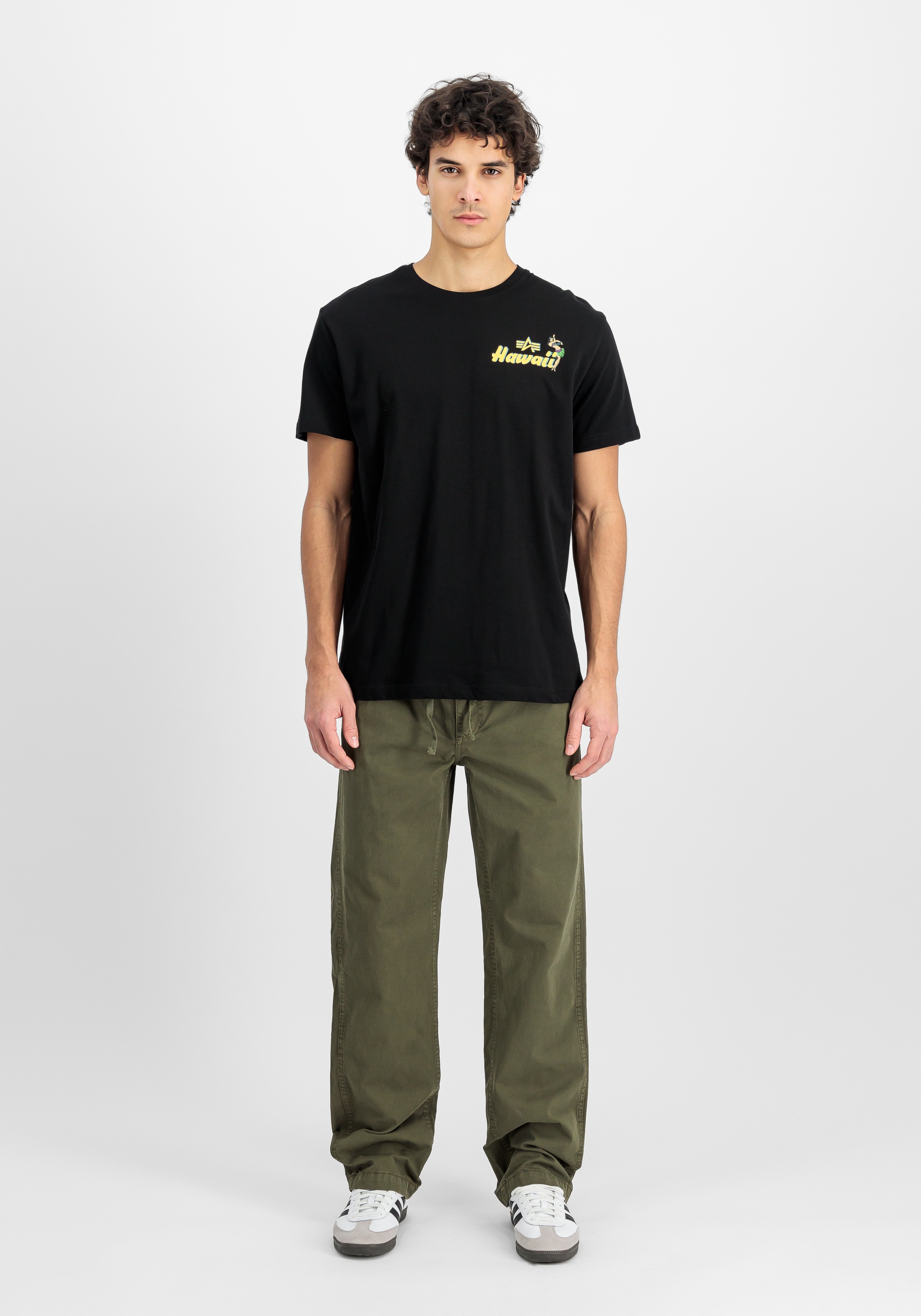 Alpha Industries T-Shirt »Alpha Industries Men - T-Shirts Pearl Harbor Backprint T-Shirt«