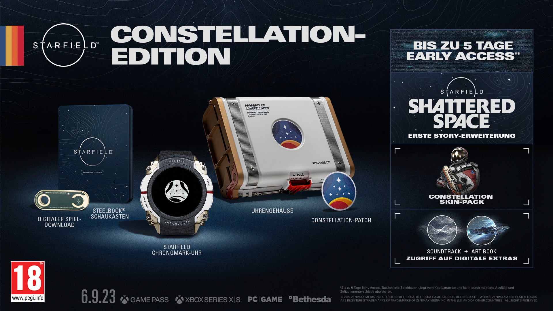 Bethesda Spielesoftware »Starfield Constellation-Edition (Xbox Play Anywhere)«, Xbox Series X