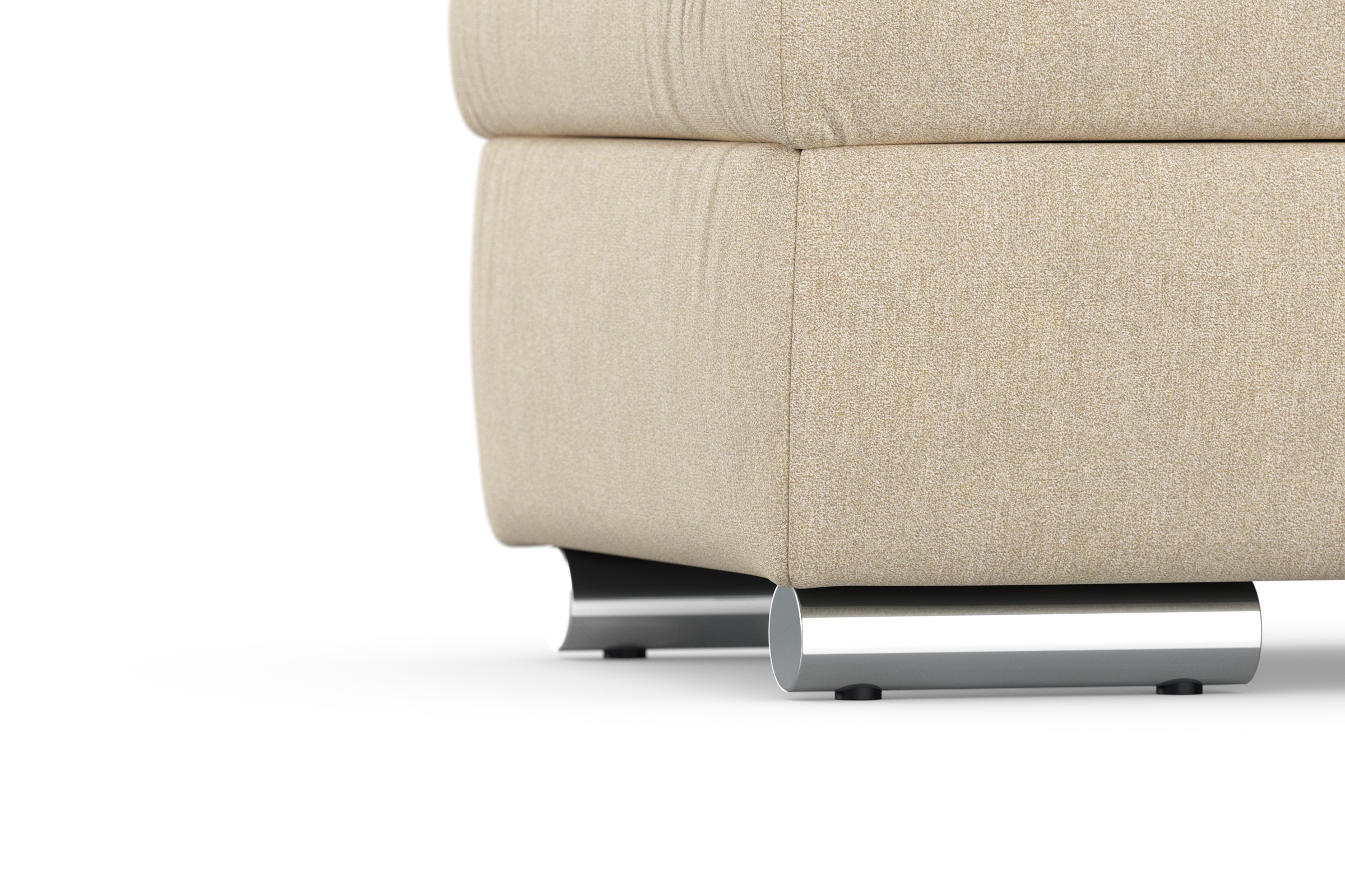 DOMO collection Hocker »Treviso XXL: B/T/H: 161/60/41 cm«, mit Stauraum, auch in Cord, passend zur Serie, moderne Steppung