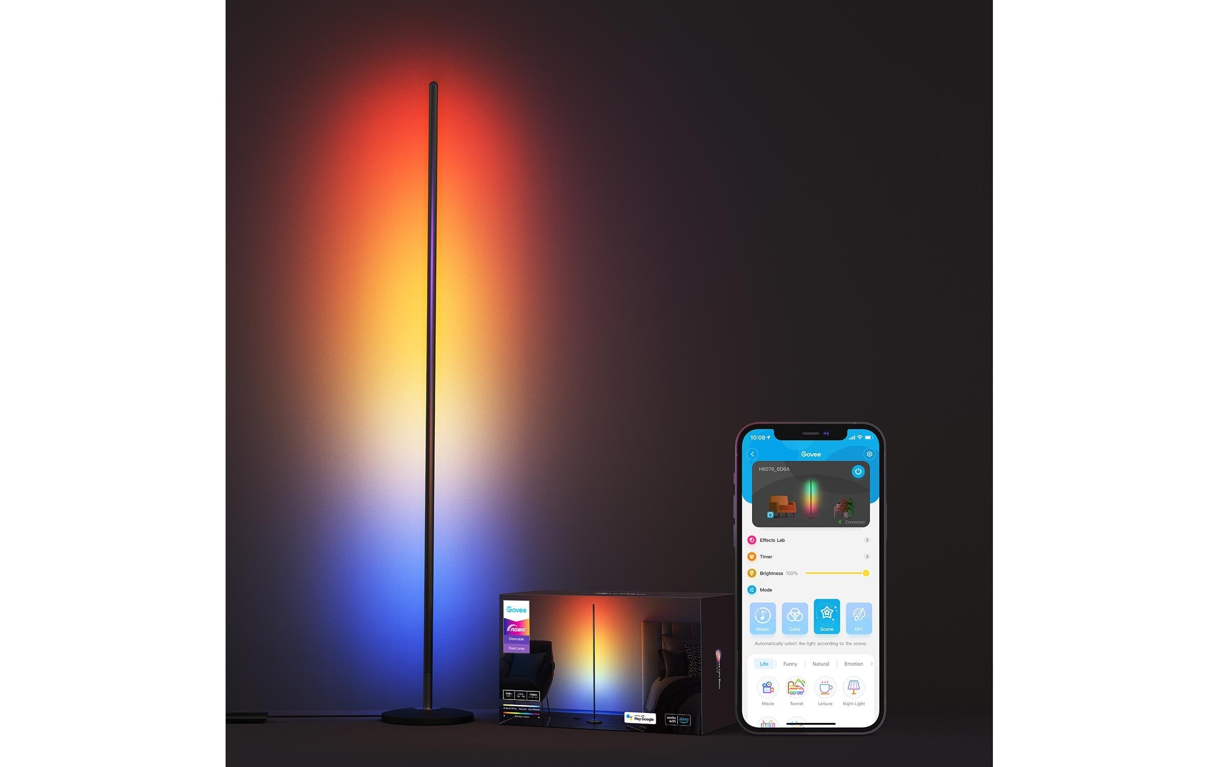 Stehlampe »Govee Smart Corner RGB«