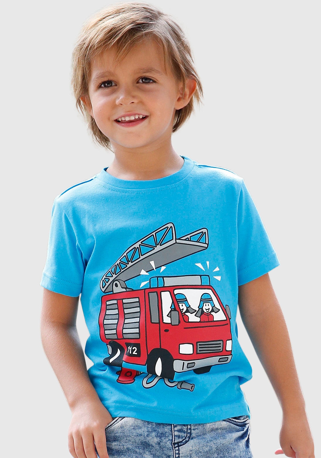 T-Shirt Jelmoli-Versand bestellen online Auto KIDSWORLD | »FEUERWEHR«, ✵