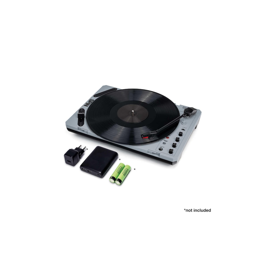 Reloop® Plattenspieler »Spin Grau«