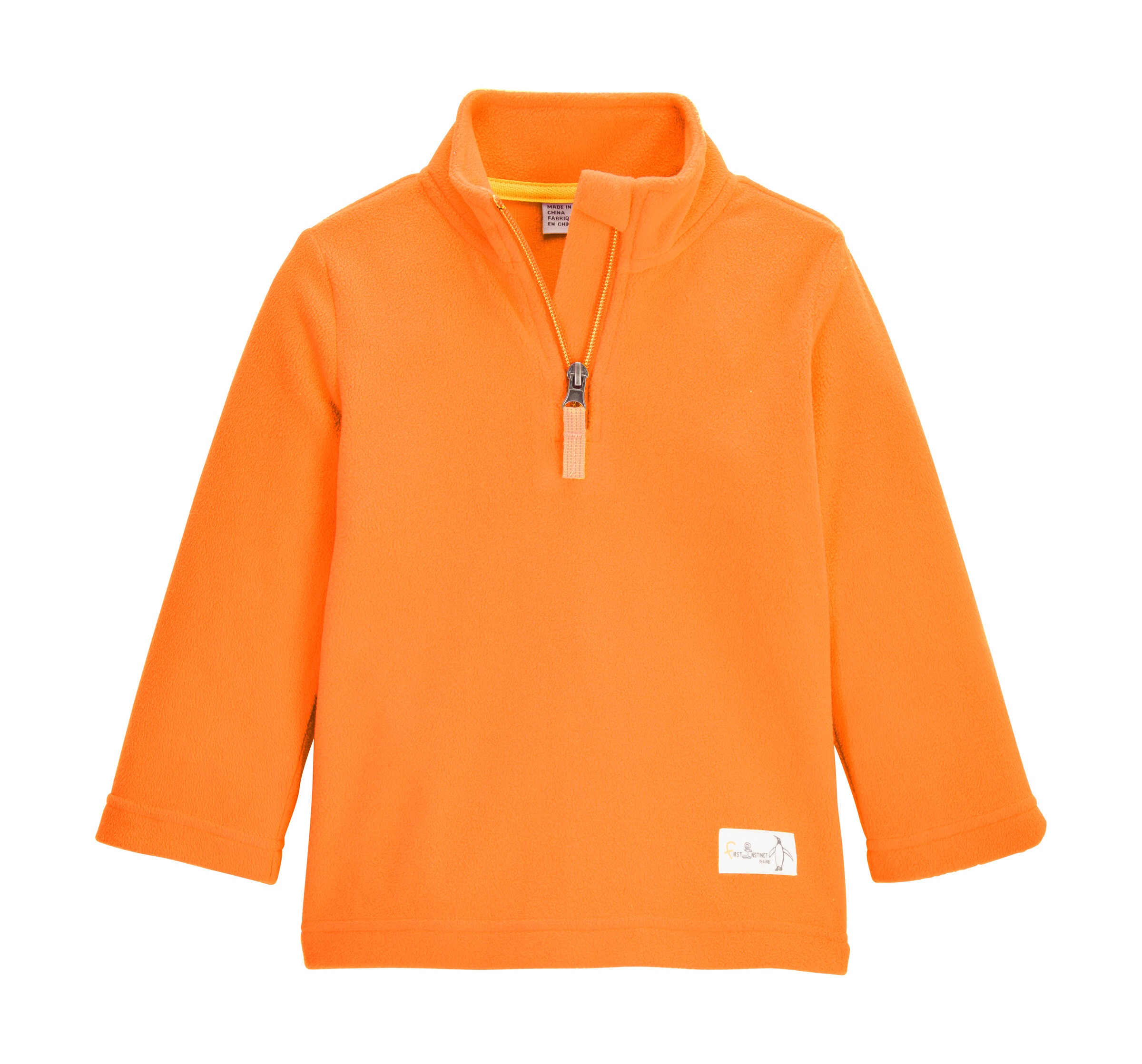 first instinct by killtec Fleecepullover »FISW 30 MNS FLC SHRT«, Fleeceshirt mit Kinnschutz, reflektierenden Details und Namensetikett