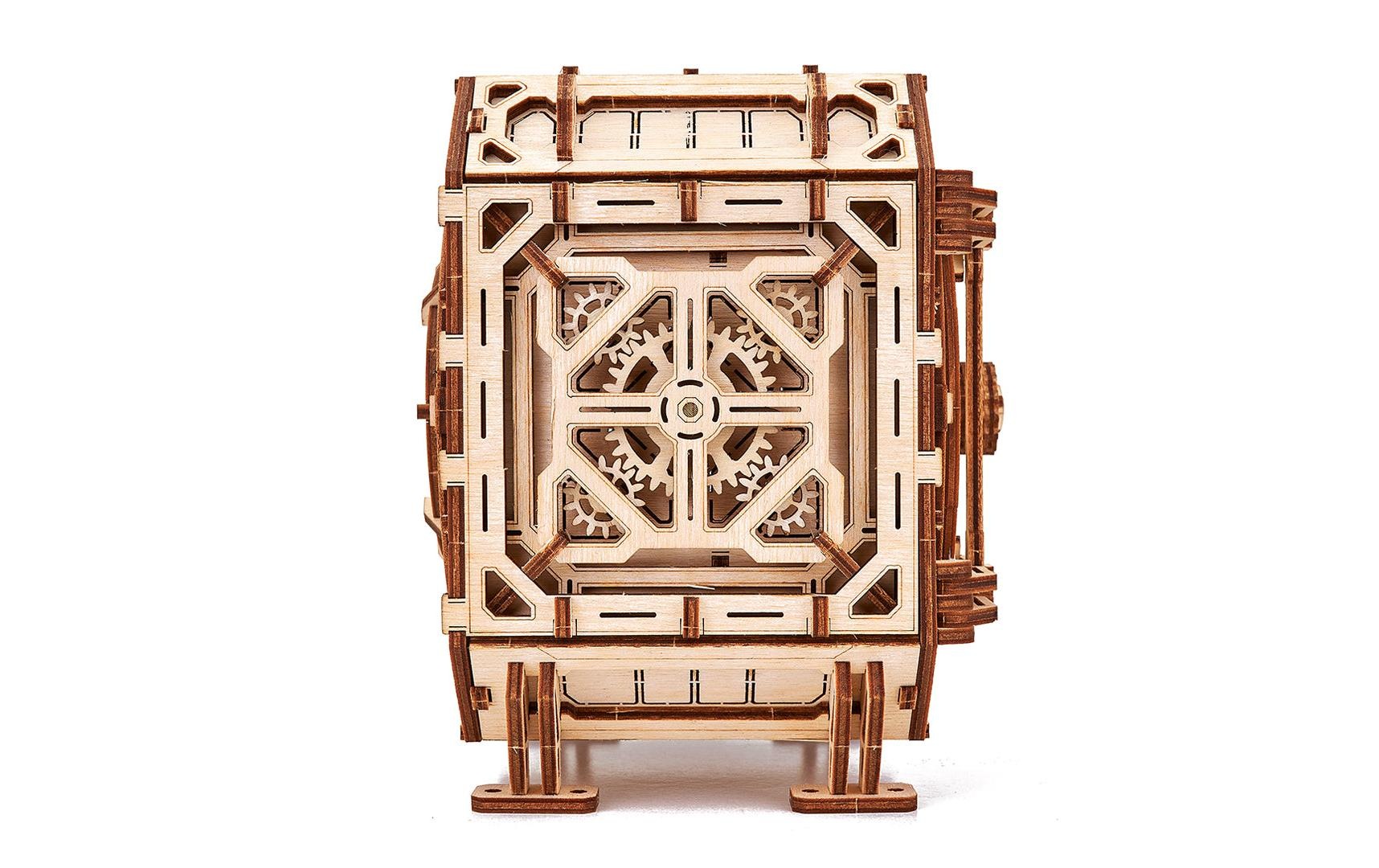 Spielbausteine »WoodTrick Mechanischer Safe«, (259 St.)