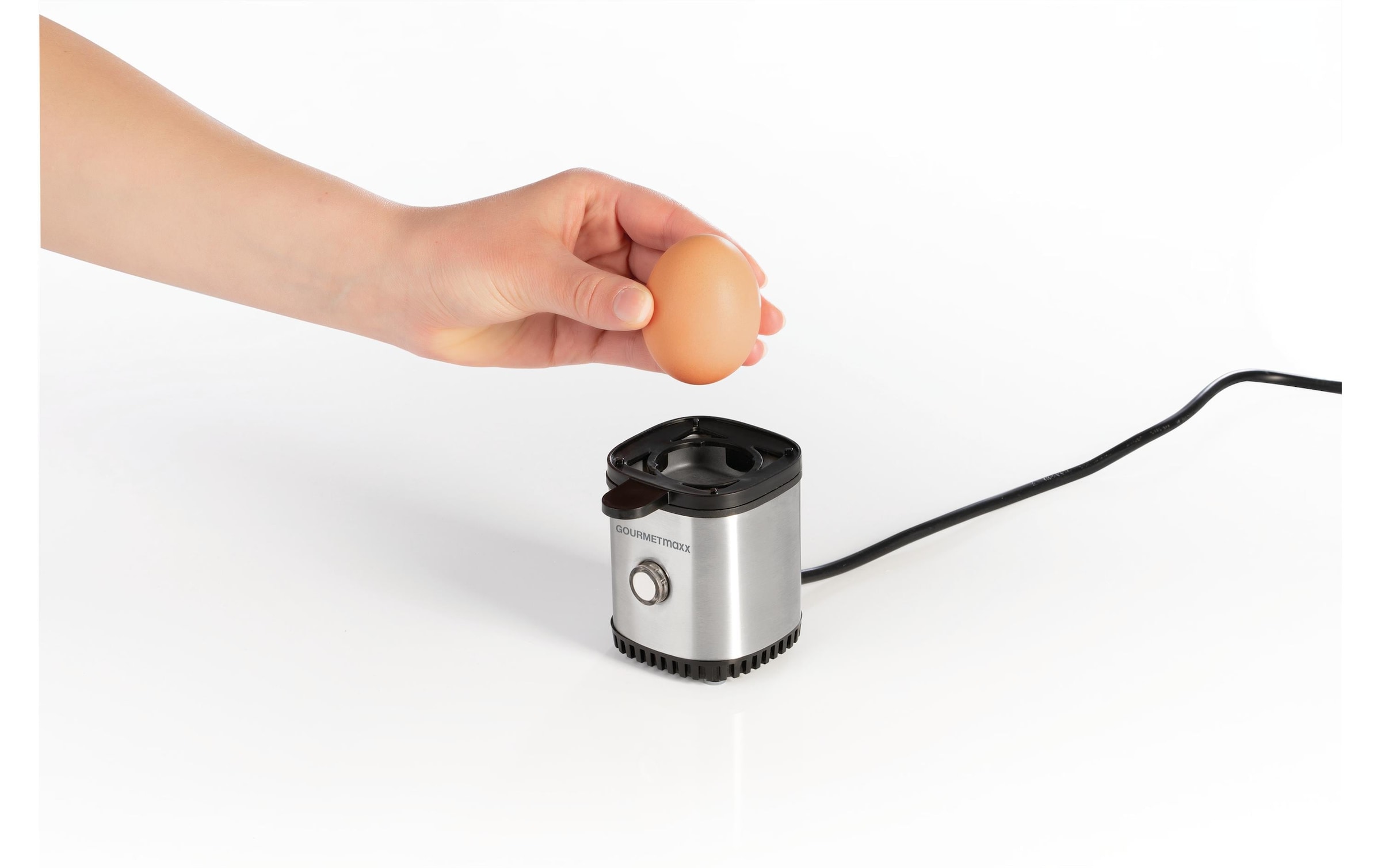 GOURMETmaxx Eierkocher »GOURMETmaxx Eierkocher«, für 1 St. Eier, 70 W