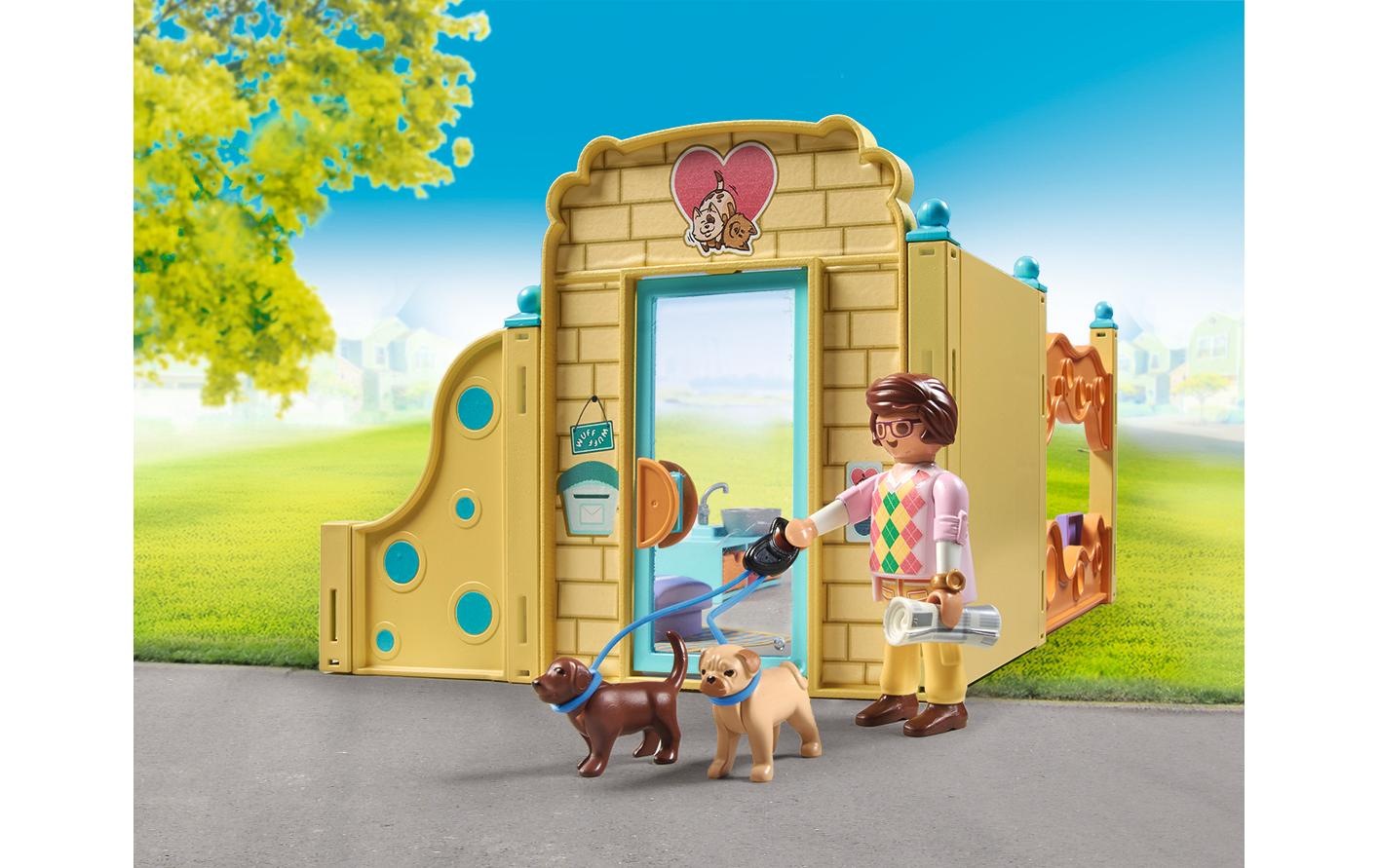 Playmobil® Spielbausteine »My Life Welpenhaus 71743«, (94 St.)