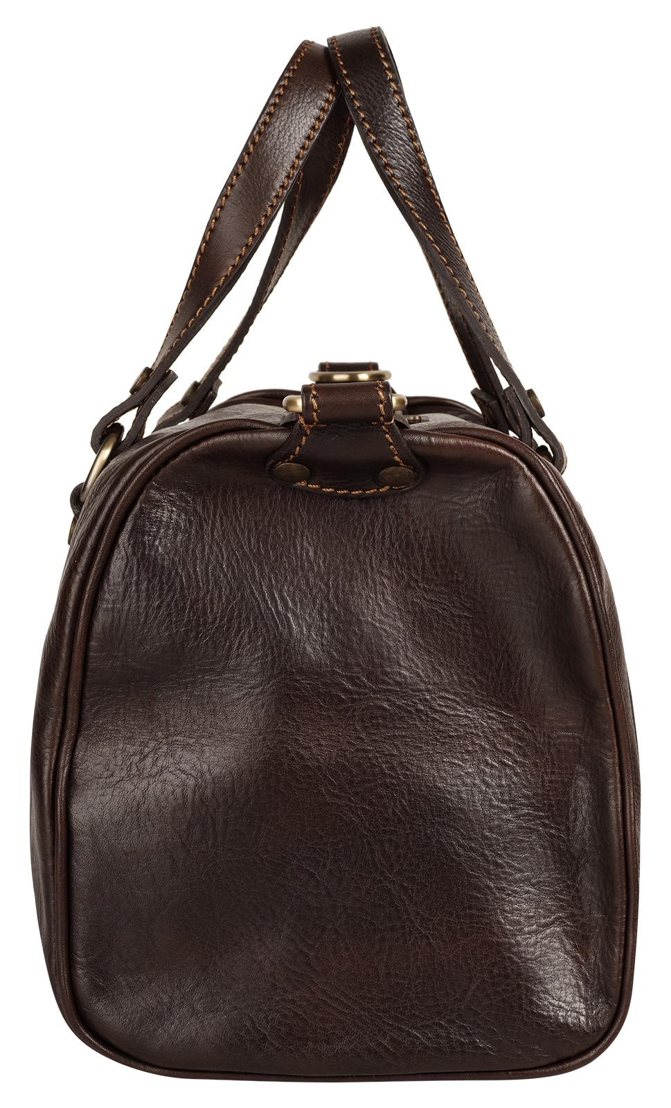 Piké Henkeltasche, echt Leder, Made in Italy