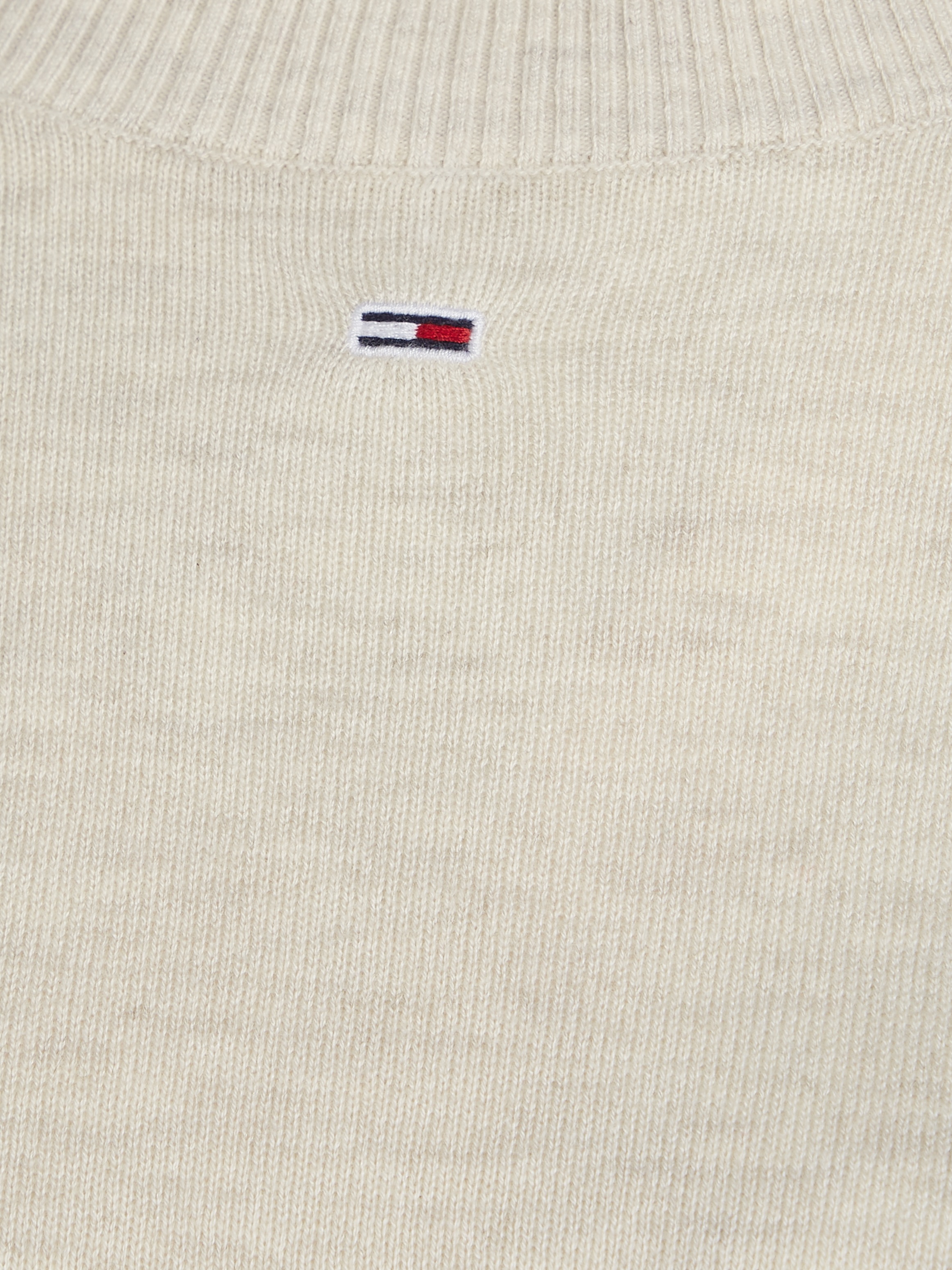 Tommy Jeans Strickpullover »TJW ESSENTIAL CREW NECK SWEATER«, mit Logostickerei