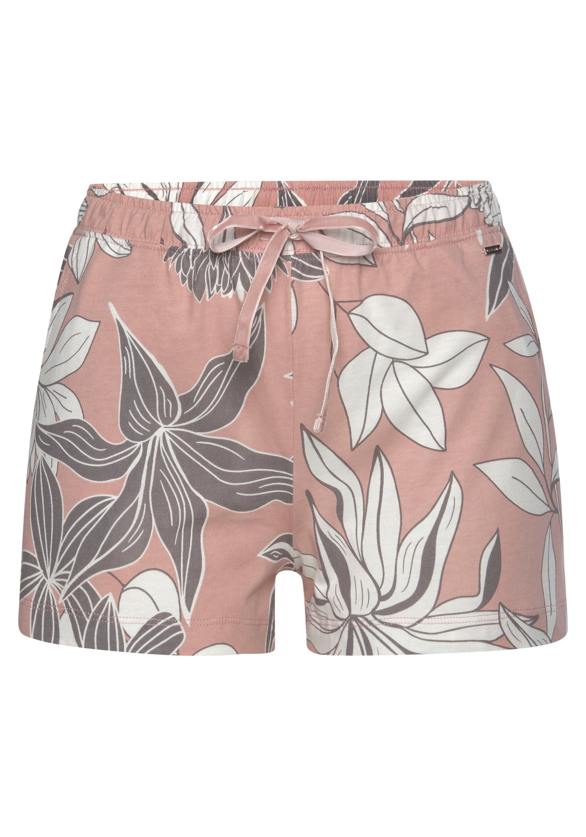 LASCANA Schlafshorts, mit floralem Druck