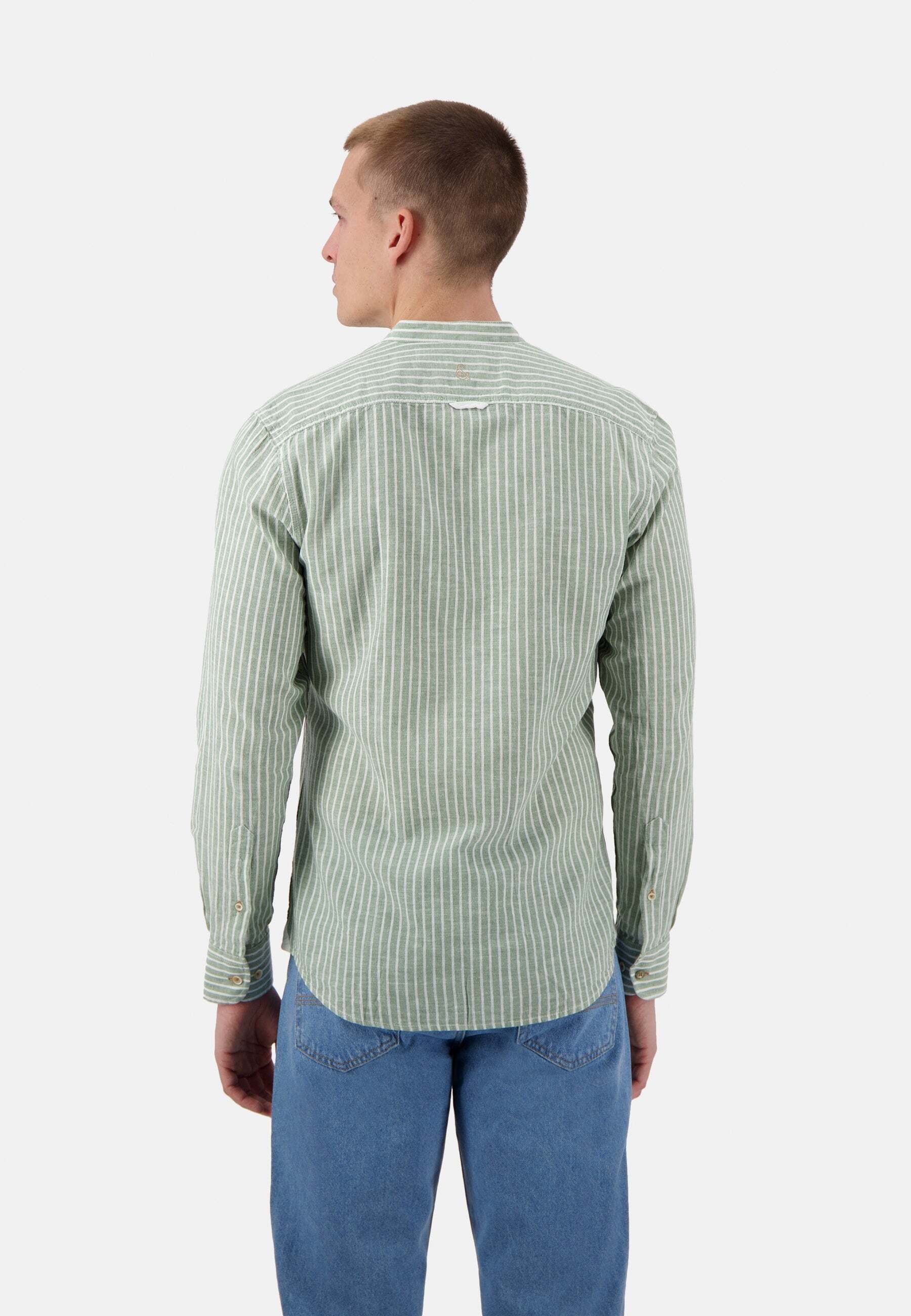 Langarmhemd »Colours&Sons Hemden Linen Blend Stripes«