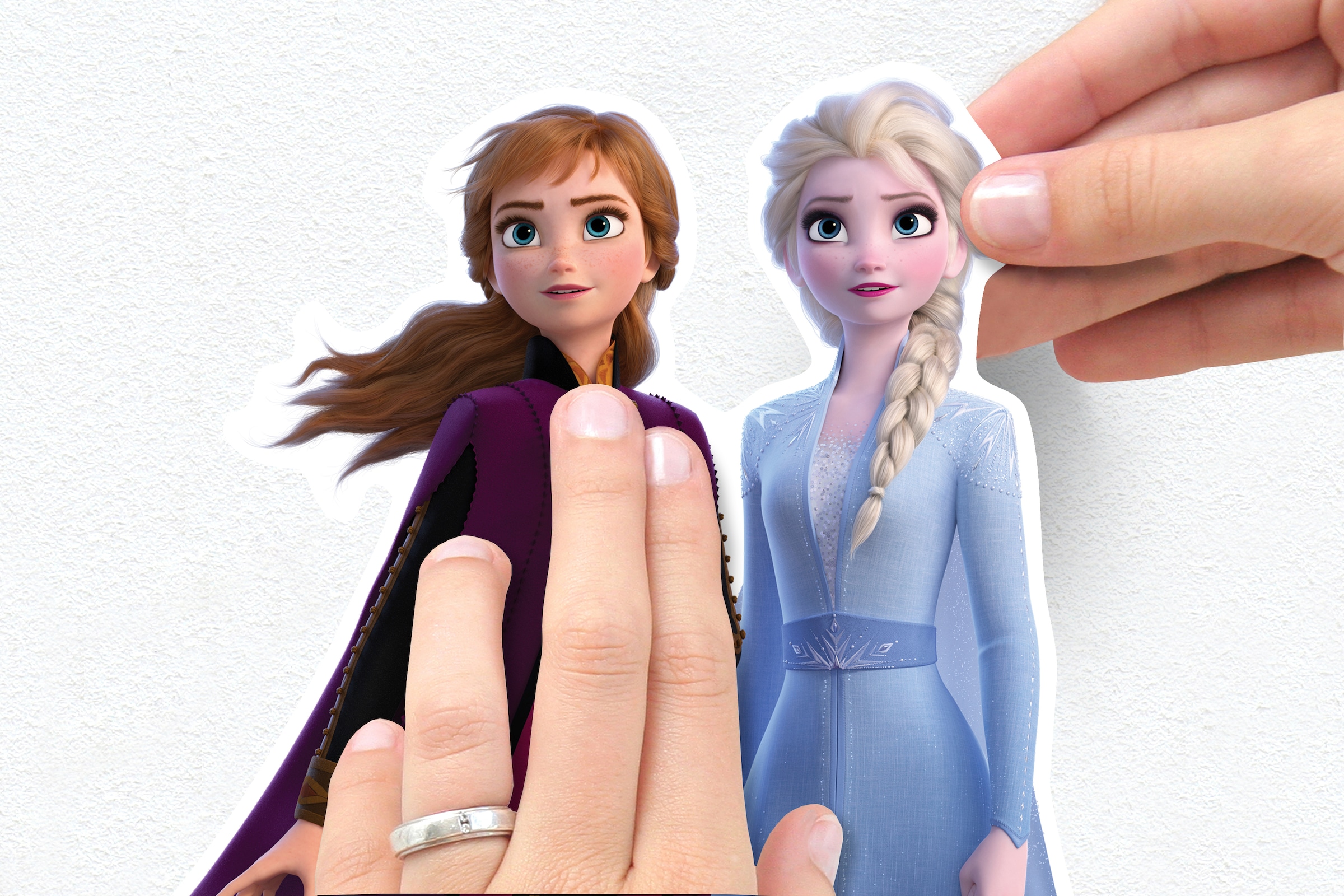 Komar Wandtattoo »Frozen 2 - Believe in the Journey - Grösse 50 x 70 cm«, (10 St.), selbstklebend, Wandsticker, Kinderzimmer