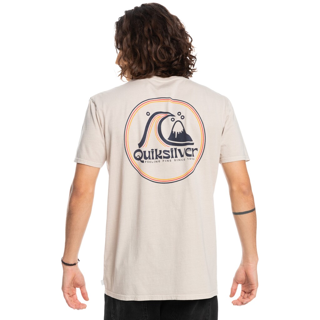 Quiksilver T-Shirt »Rolling Circle«