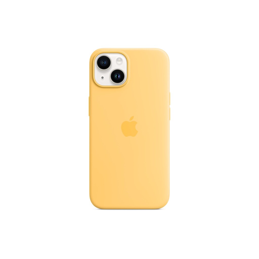 Apple Smartphone-Hülle »Silicone Case Yellow«, iPhone 14