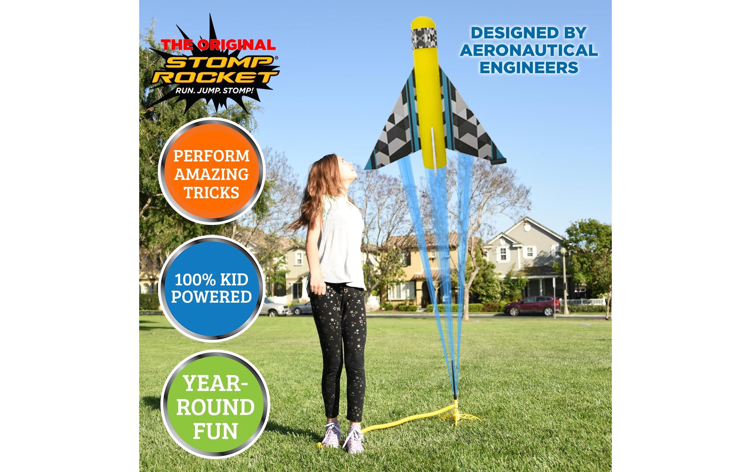 Stomp Rocket Flug-Drache »Rocket Flugzeuge«