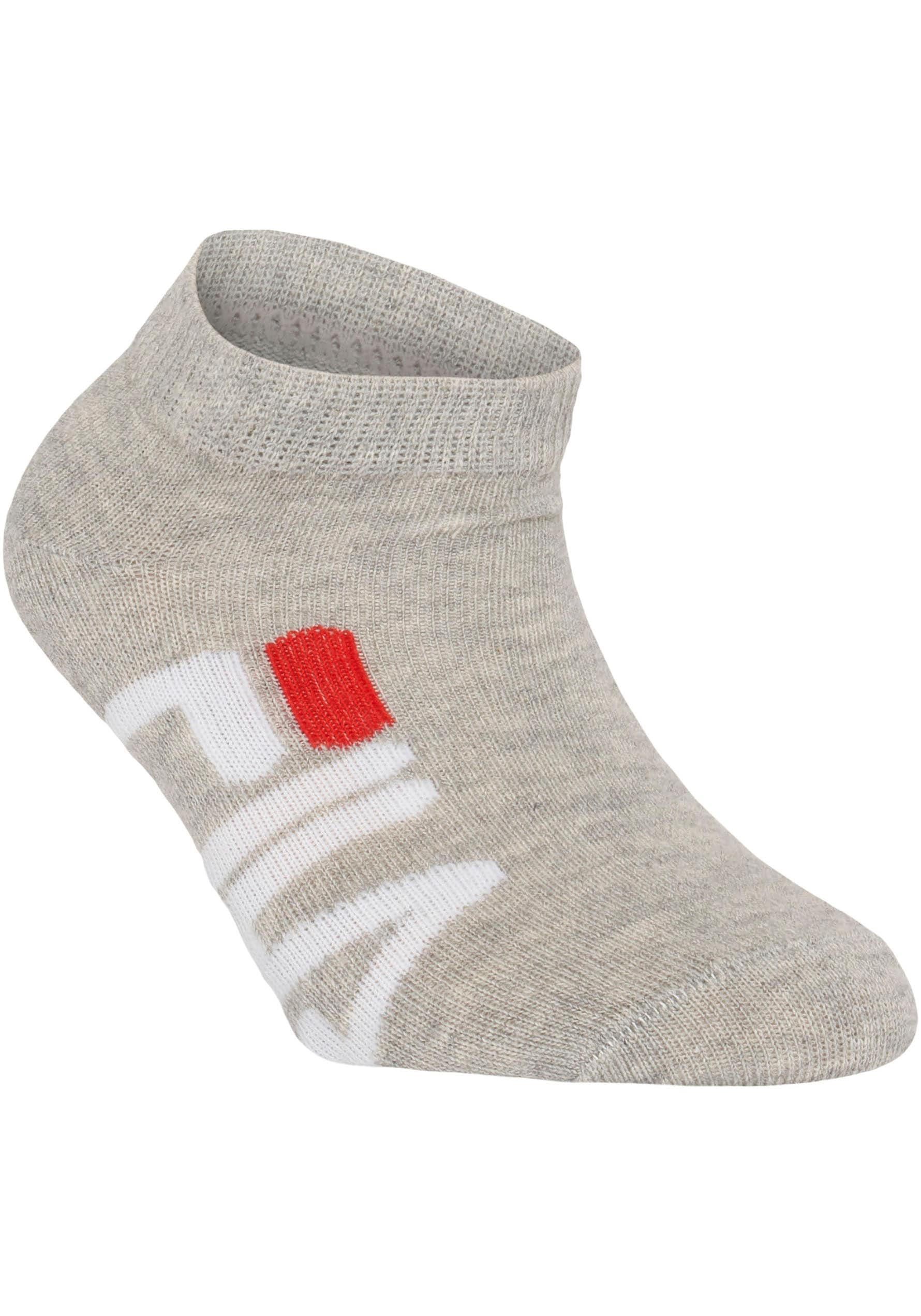 Fila Sneakersocken, (6er Pack), mit Logoschriftzug seitlich