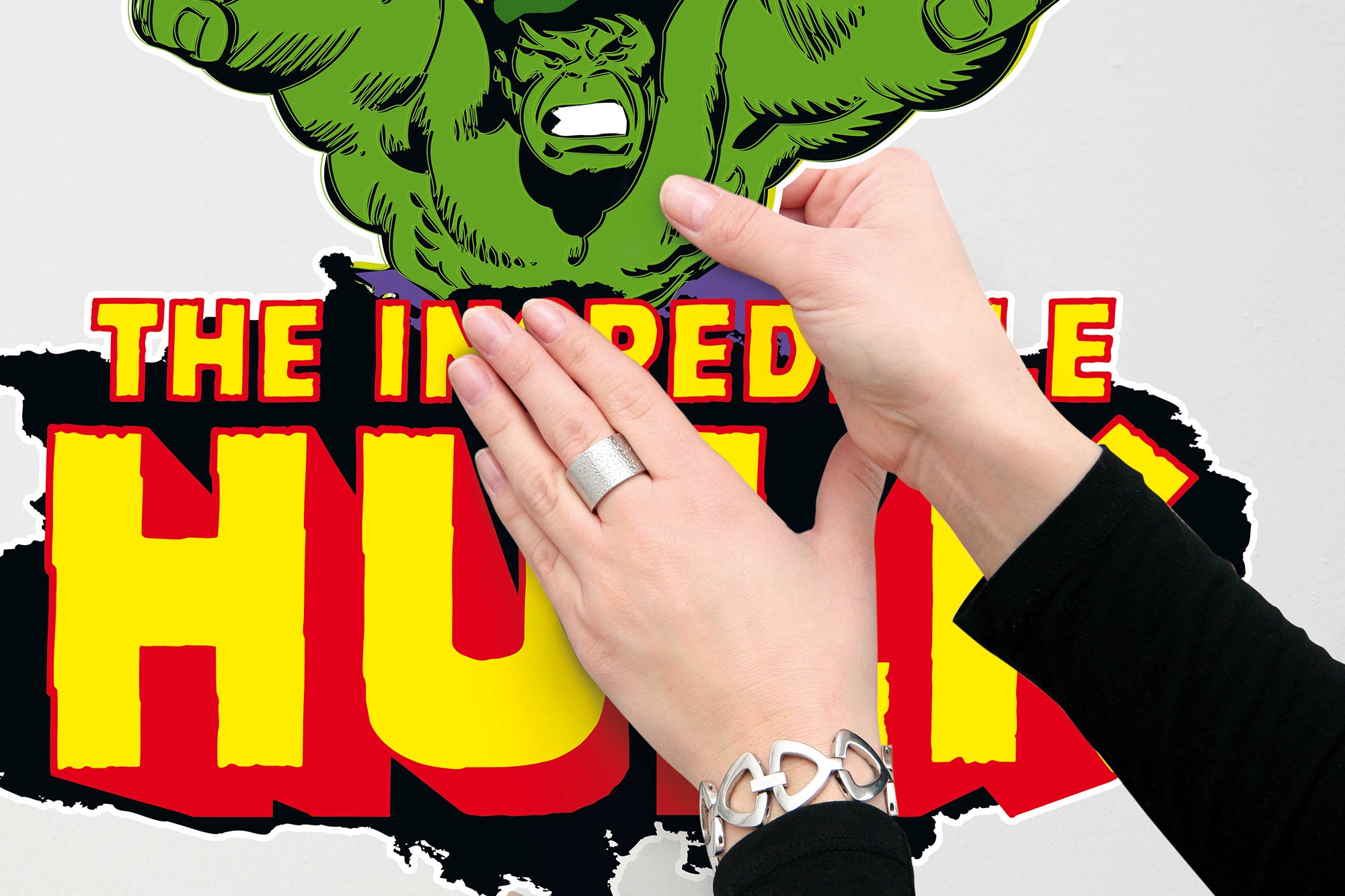 Wandtattoo Jelmoli-Versand selbstklebendes kaufen 50x70 Komar online (Breite »Hulk ✵ (1 Comic cm St.), | Classic«, x Wandtattoo Höhe),