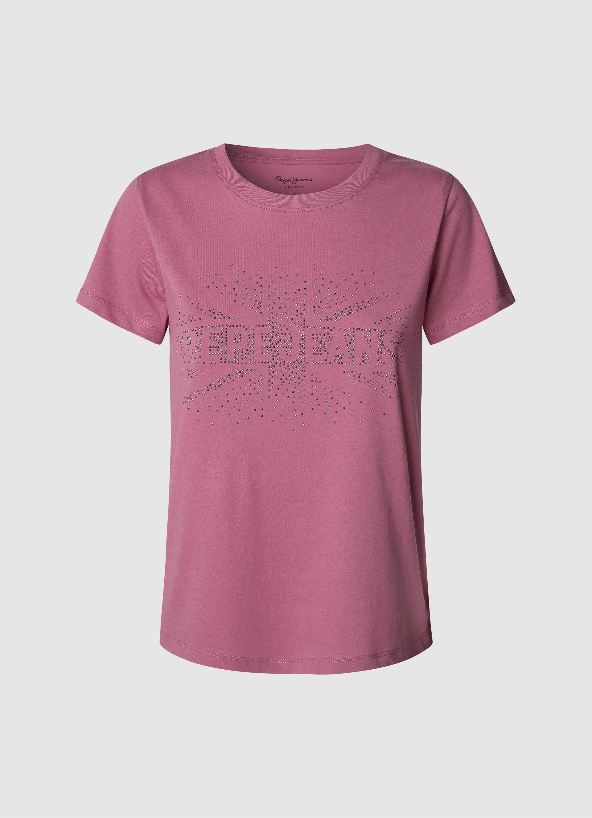 Pepe Jeans T-Shirt »BERTIE« mit Nieten, Rundhalsform