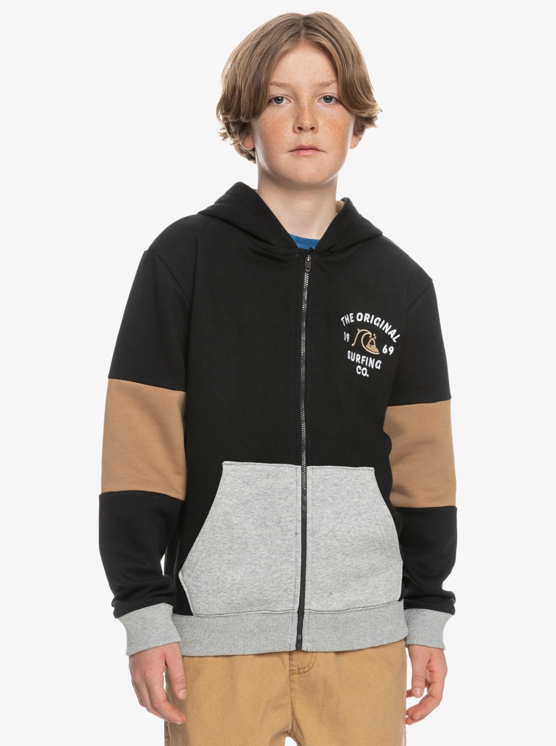 Quiksilver Kapuzensweatjacke »School Time«