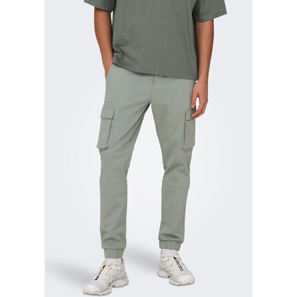 ONLY & SONS Cargohose »ONSCAM STAGE CARGO CUFF LIFE 6687 NOOS«