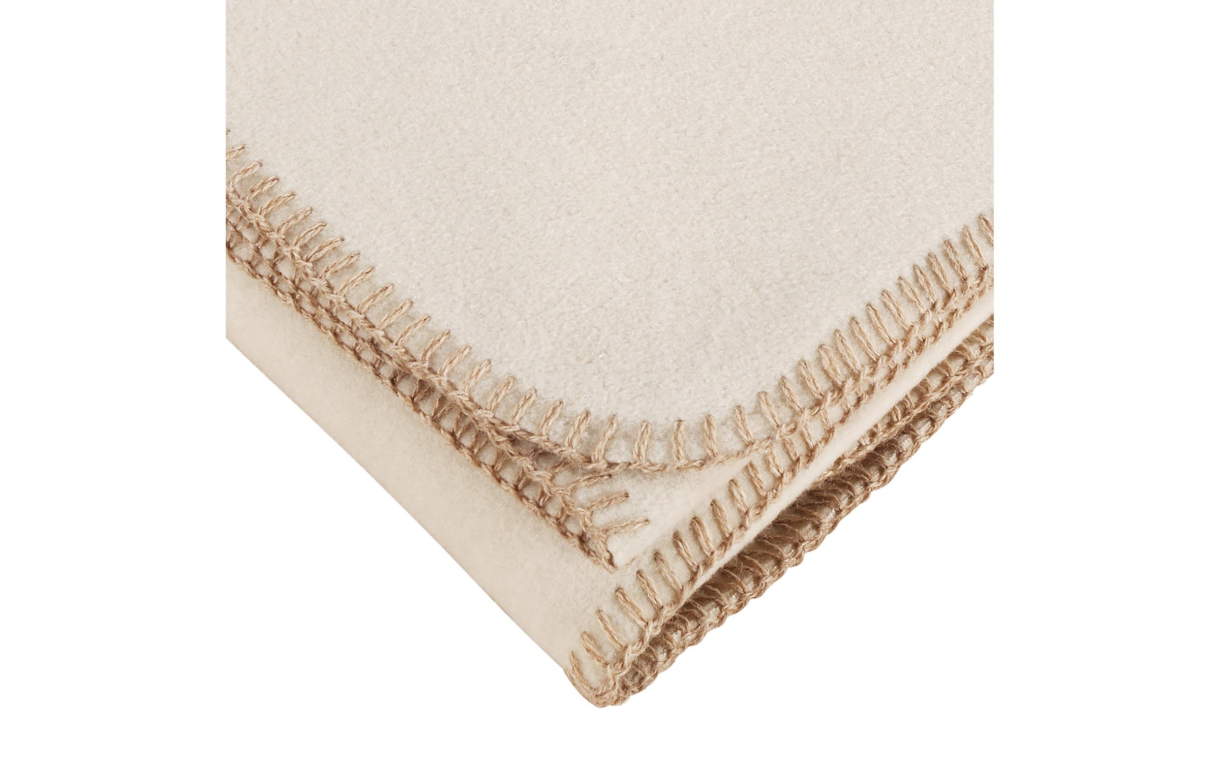 Eskimo Wohndecke »Luxusvelours Beige, 15«