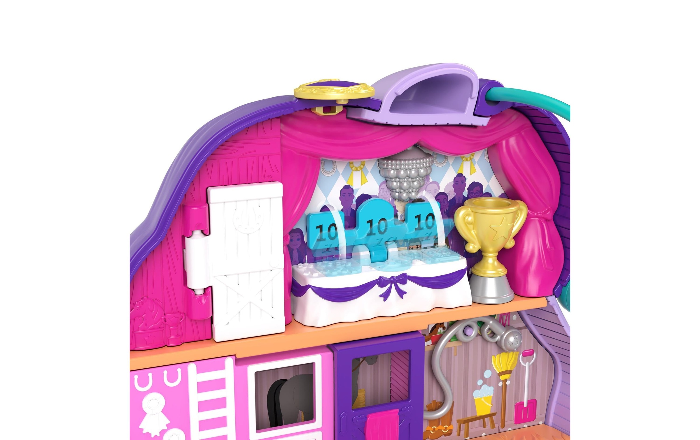 Polly Pocket Spielwelt »Pony-Springspass Schatulle«