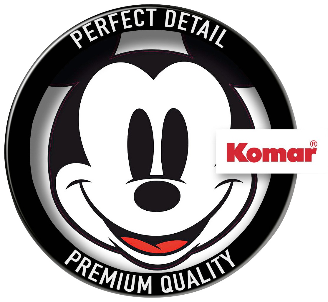 Komar Vliestapete »Selbstklebende Vlies  - Mickey Smile XXL - Grösse 127 x 200 cm«, bedruckt, Kinderzimmer
