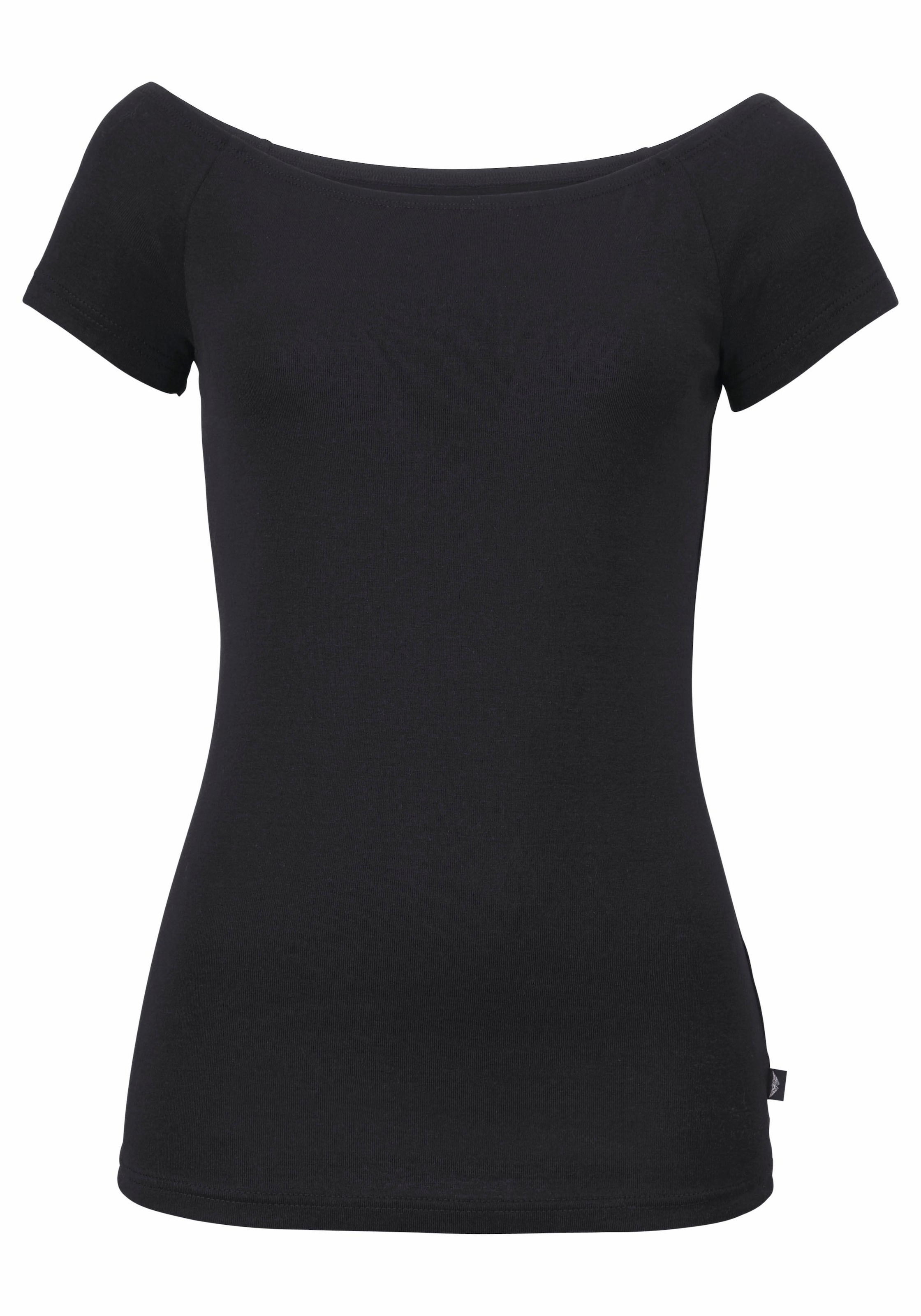 Arizona Carmenshirt »Off-Shoulder«, variabel tragbar