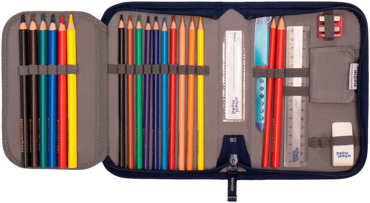 SCHOOL-MOOD® Schulranzen »Timeless Pro«, mit LED-Patchy