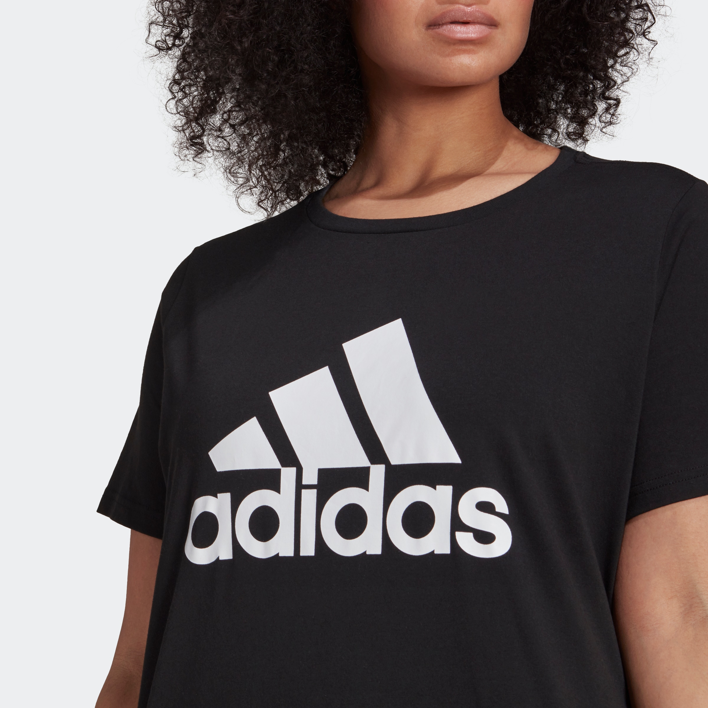 LOGO GROSSE kaufen Jelmoli-Versand T-Shirt online »ESSENTIALS bei Sportswear – GRÖSSEN« adidas Schweiz