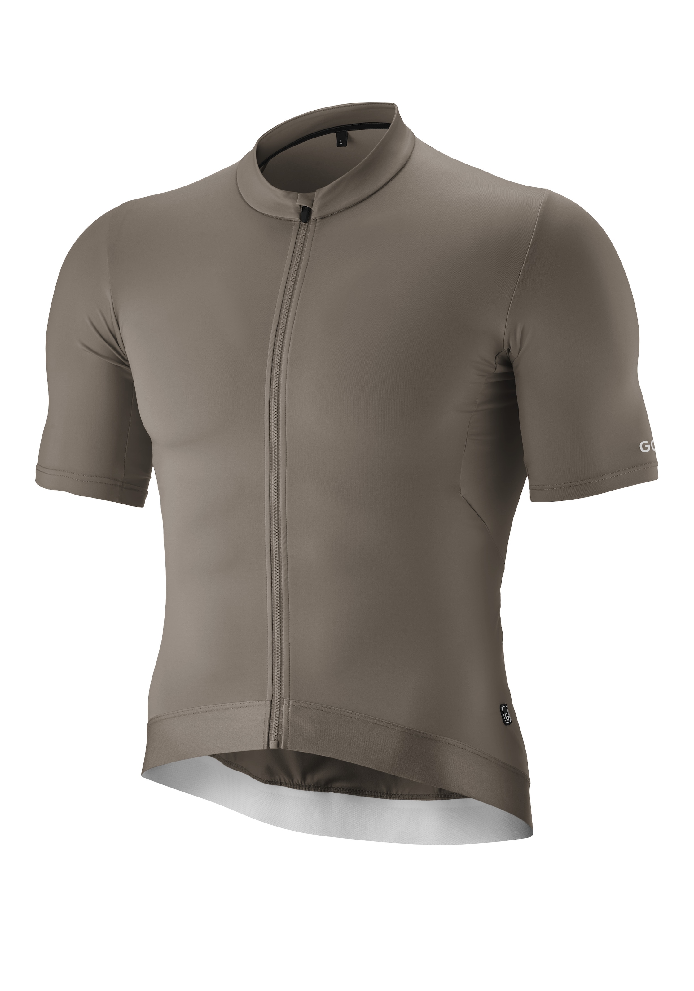 Gonso Radtrikot »Road Jersey M«, Herren Fahrradtrikot kurzarm, Full-Zip Trikot, Rückentasche, Slim Fit
