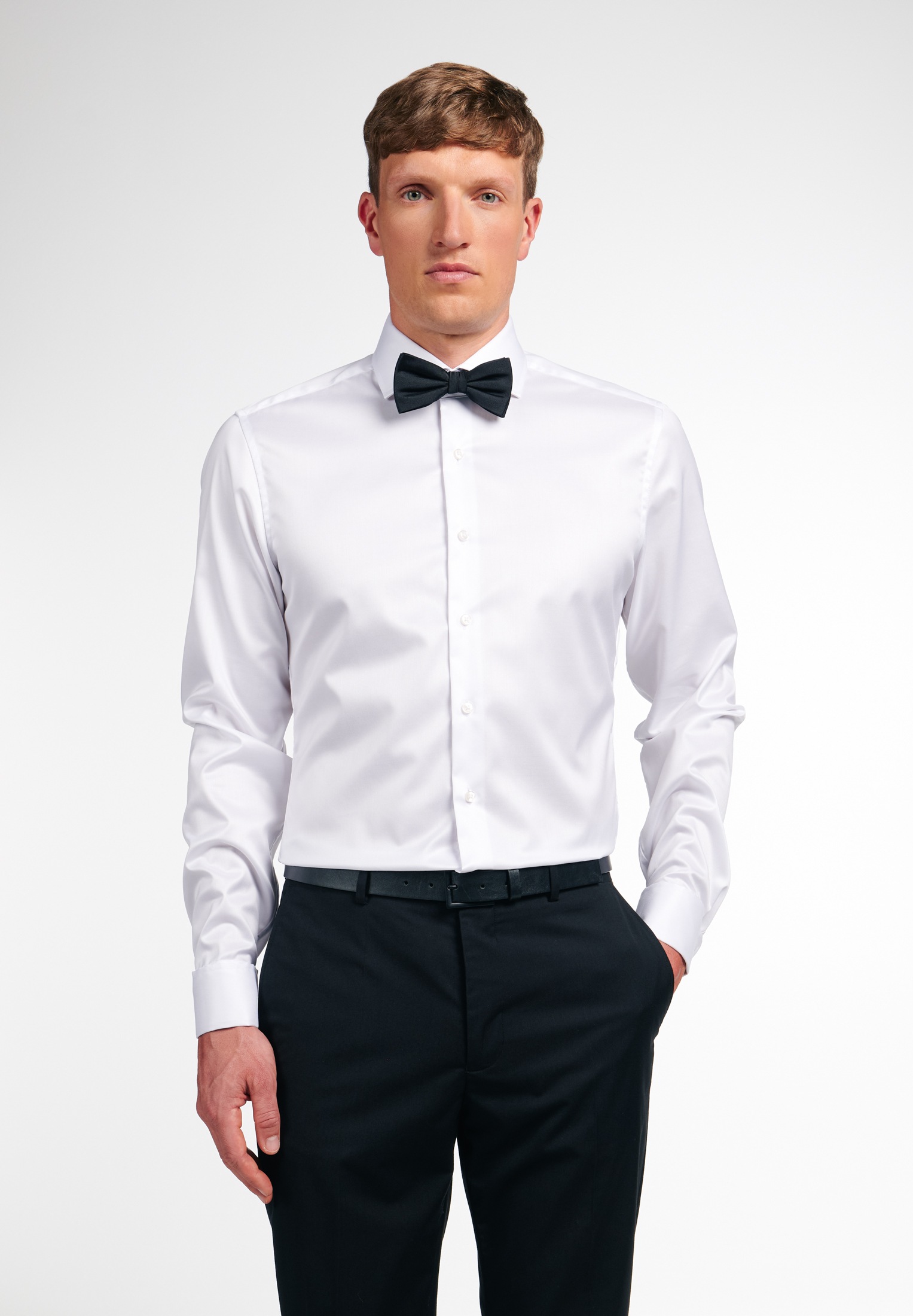 Eterna Langarmhemd »SLIM FIT« NON IRON (bügelfrei)