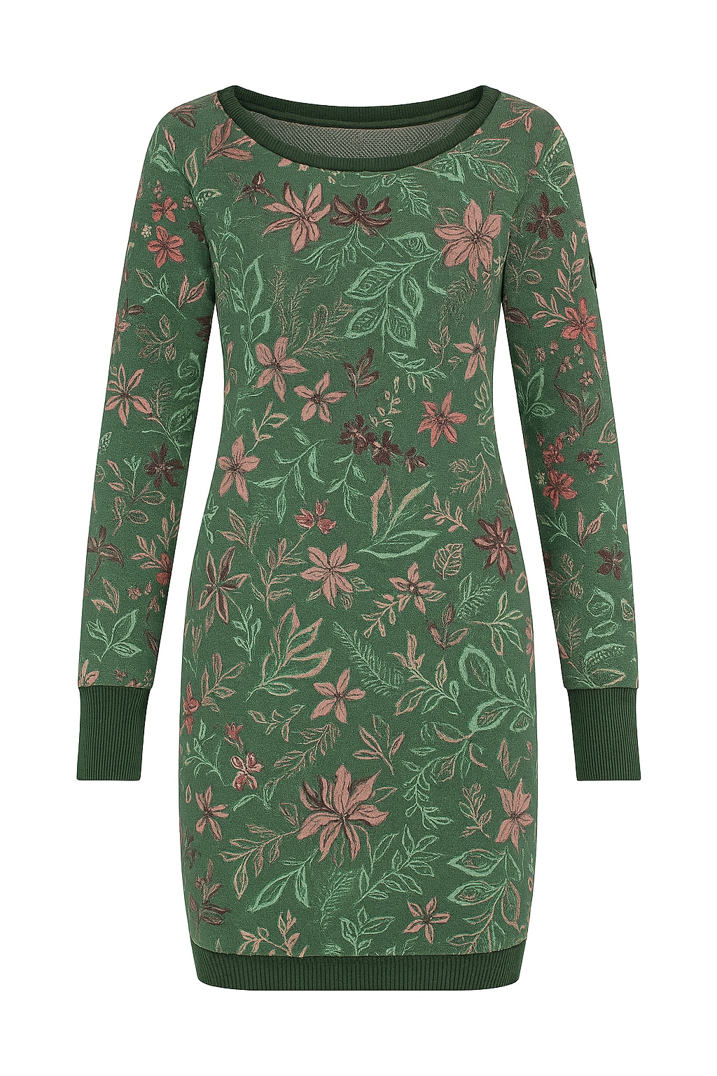 Ragwear Sweatkleid »MENITA FLOWERS O«