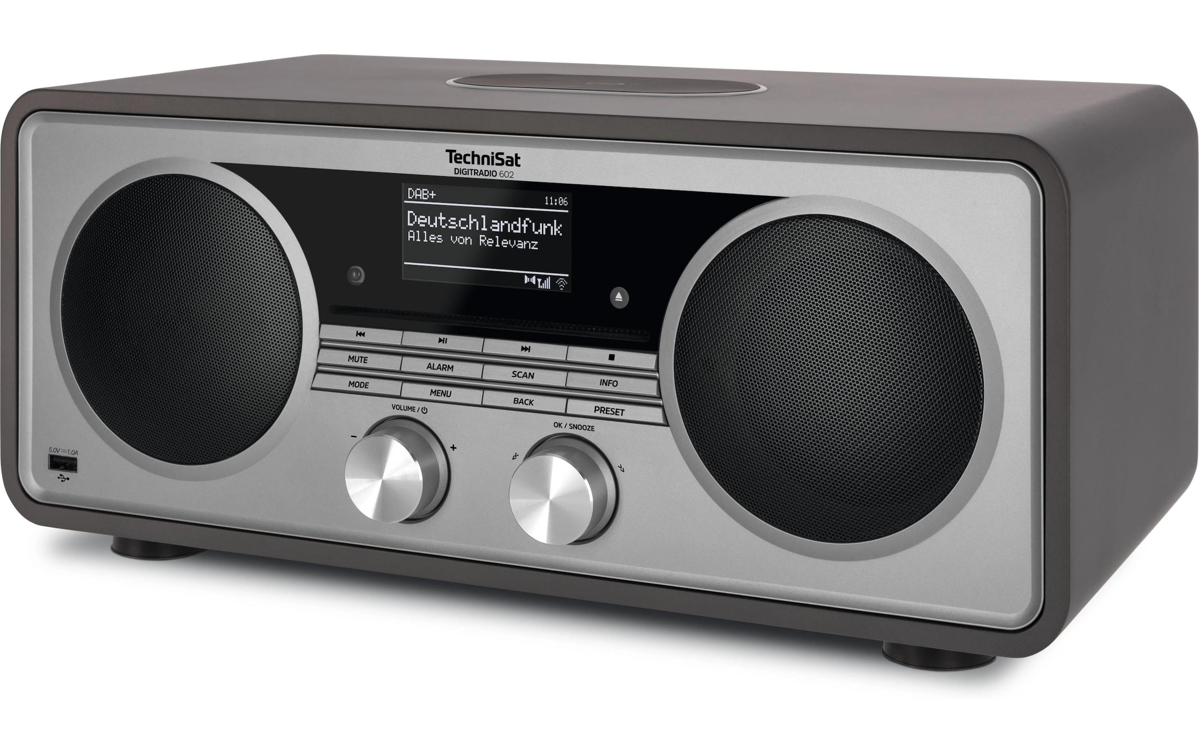 TechniSat Digitalradio (DAB+) »602«, (Digitalradio (DAB+)-FM-Tuner-Internetradio)