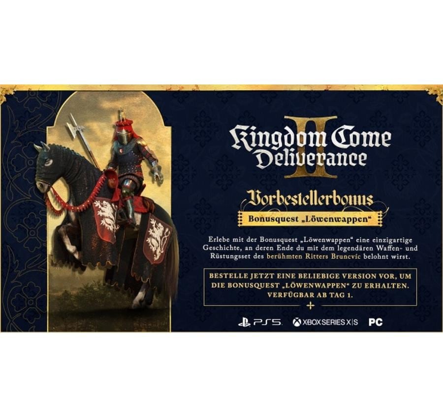 Deep Silver Spielesoftware »Silver Kingdom Come Deliverance II Day One Edition (Code in a Box)«, PC