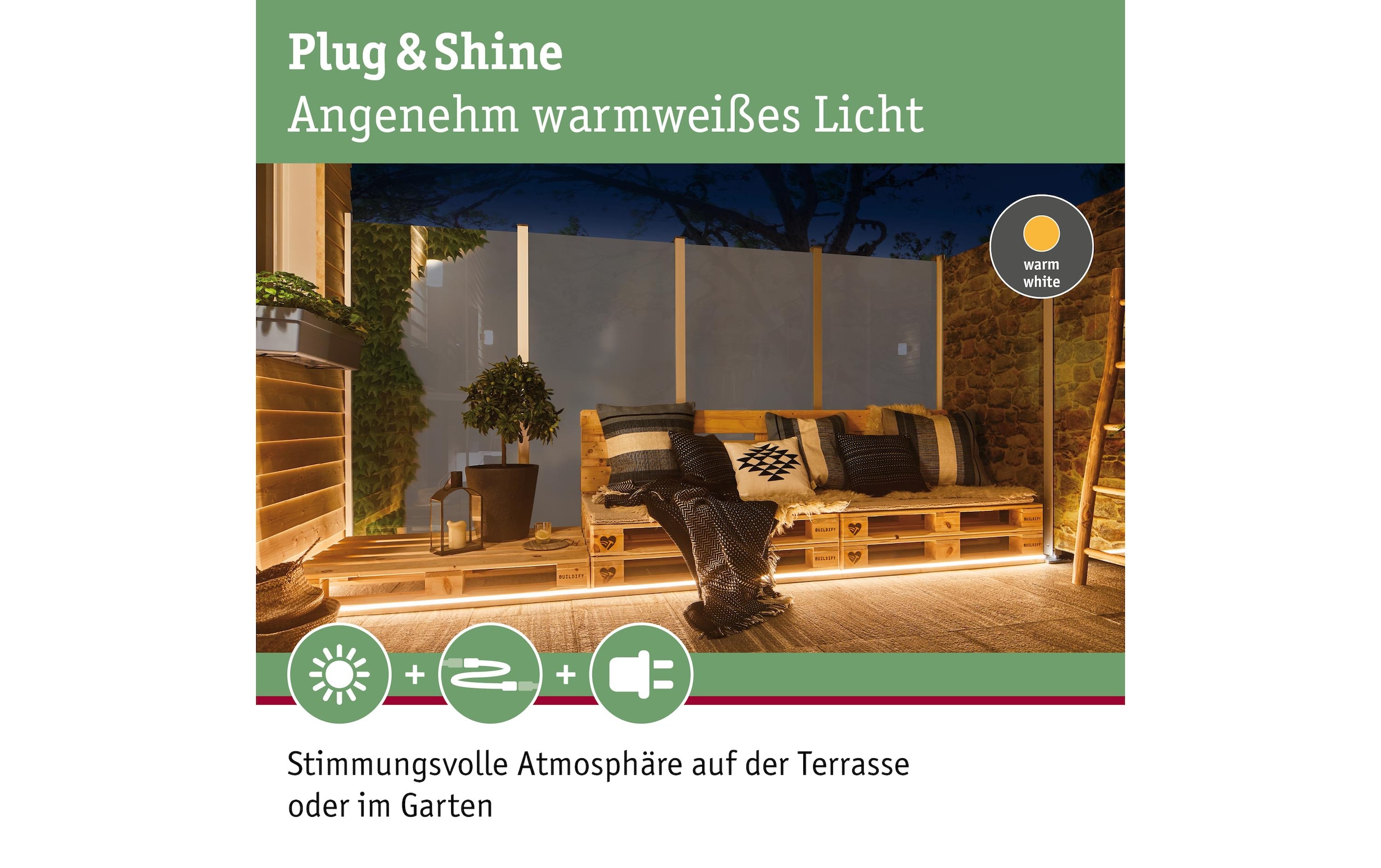 Paulmann LED-Streifen »Plug & Shine Sm«