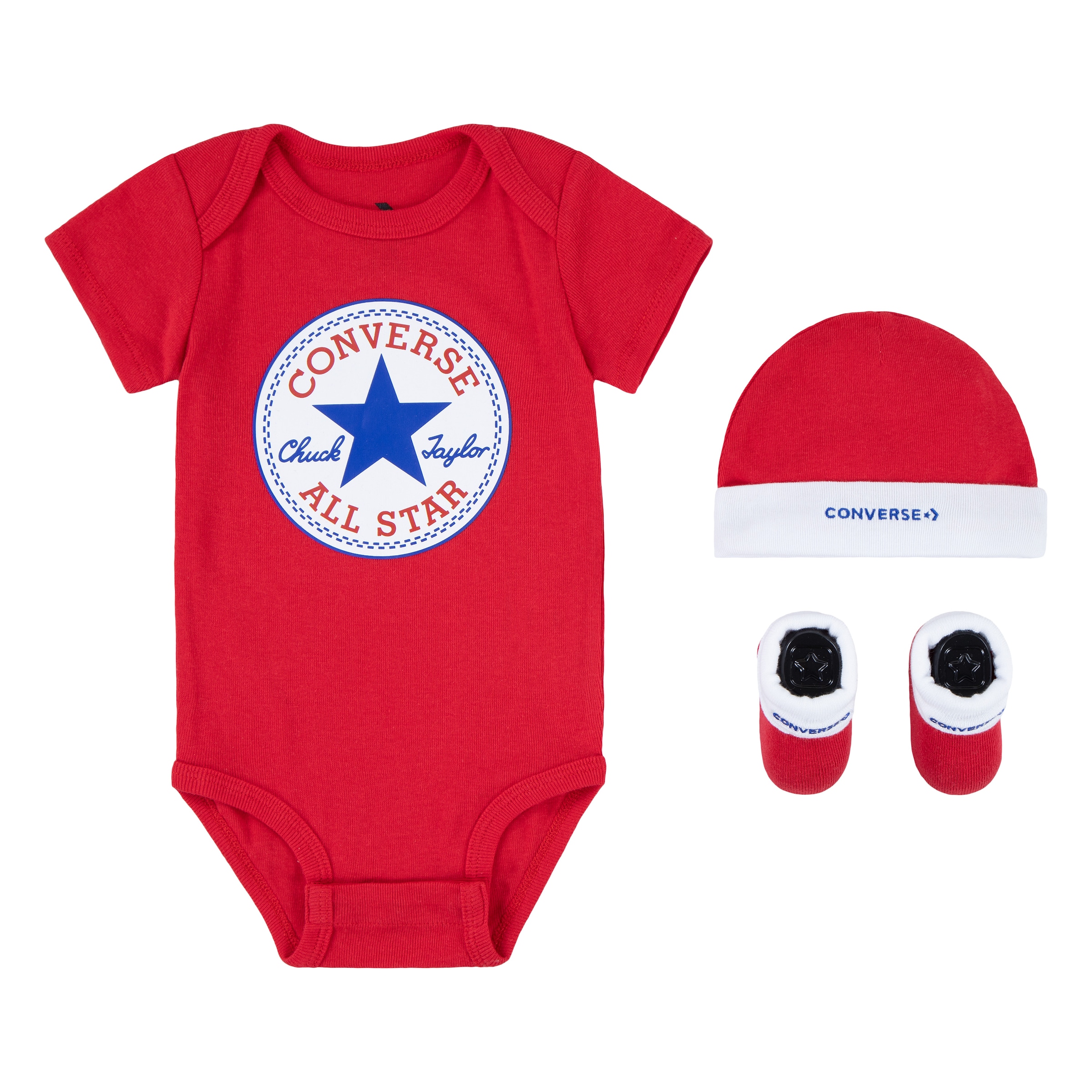 Converse Erstausstattungspaket »CLASSIC CTP INFANT HAT BODYSUIT BOO«