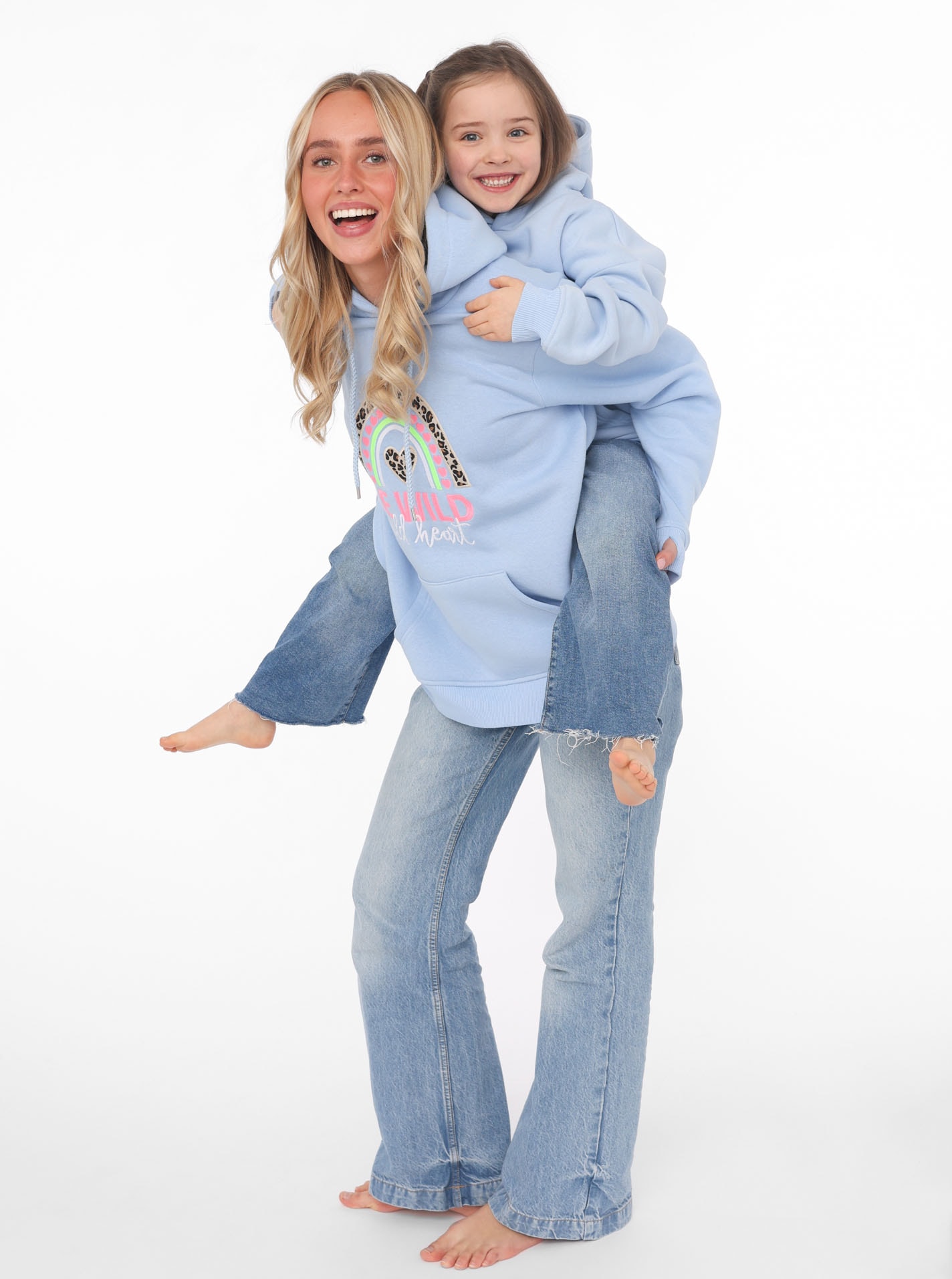 Zwillingsherz Hoodie »Hoodie "Nicki"«, mit Mini Me Style für Mütter & Töchter