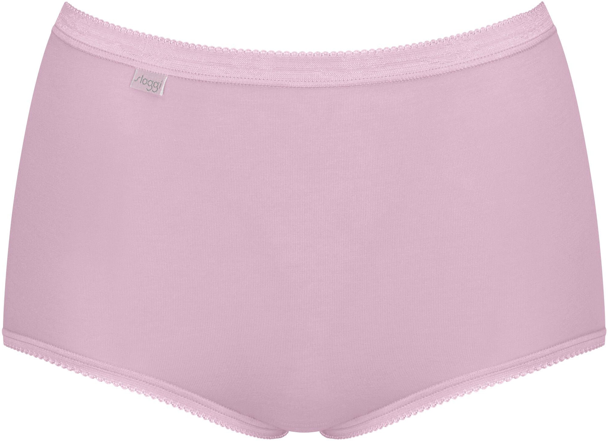 sloggi Maxislip »Basic+«, (3er Pack), Baumwollmischung, weiche Nähte, Single Jersey