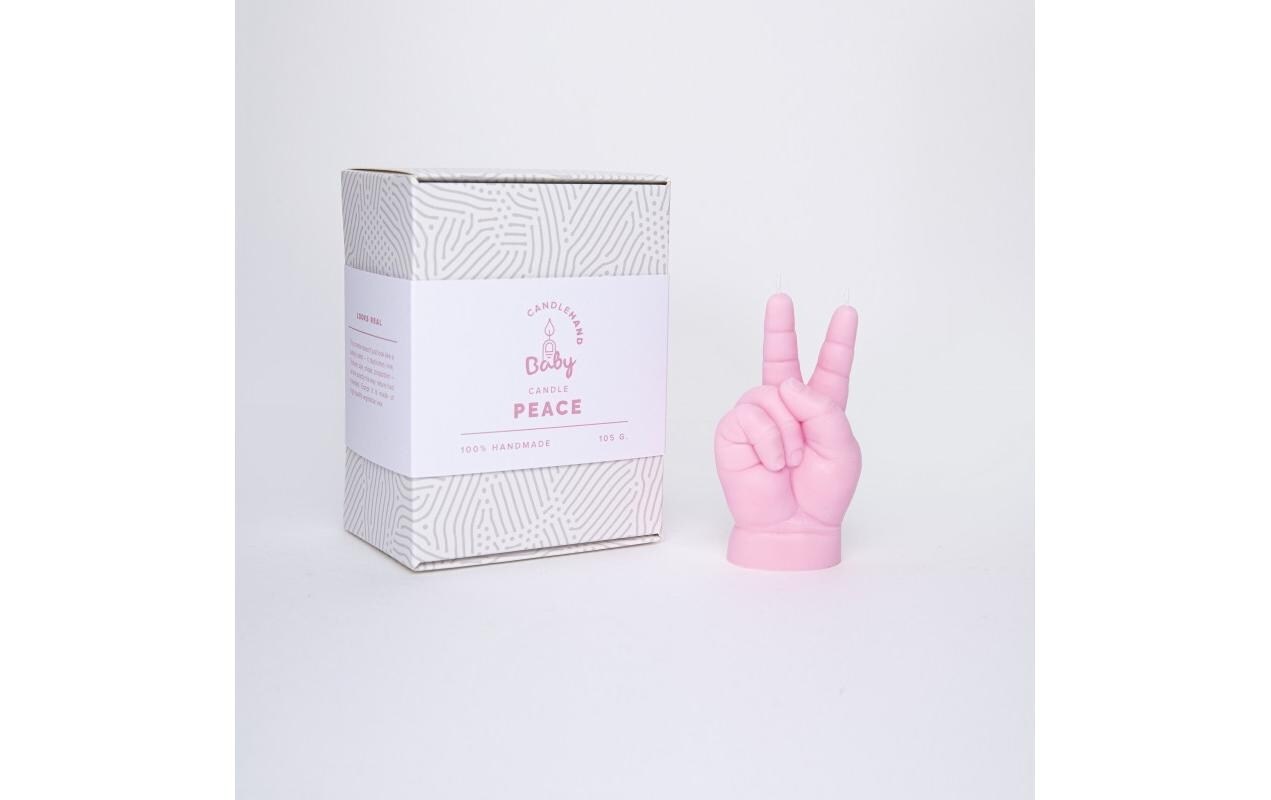 Formkerze »Mandatus Candle Hand Baby Peace«