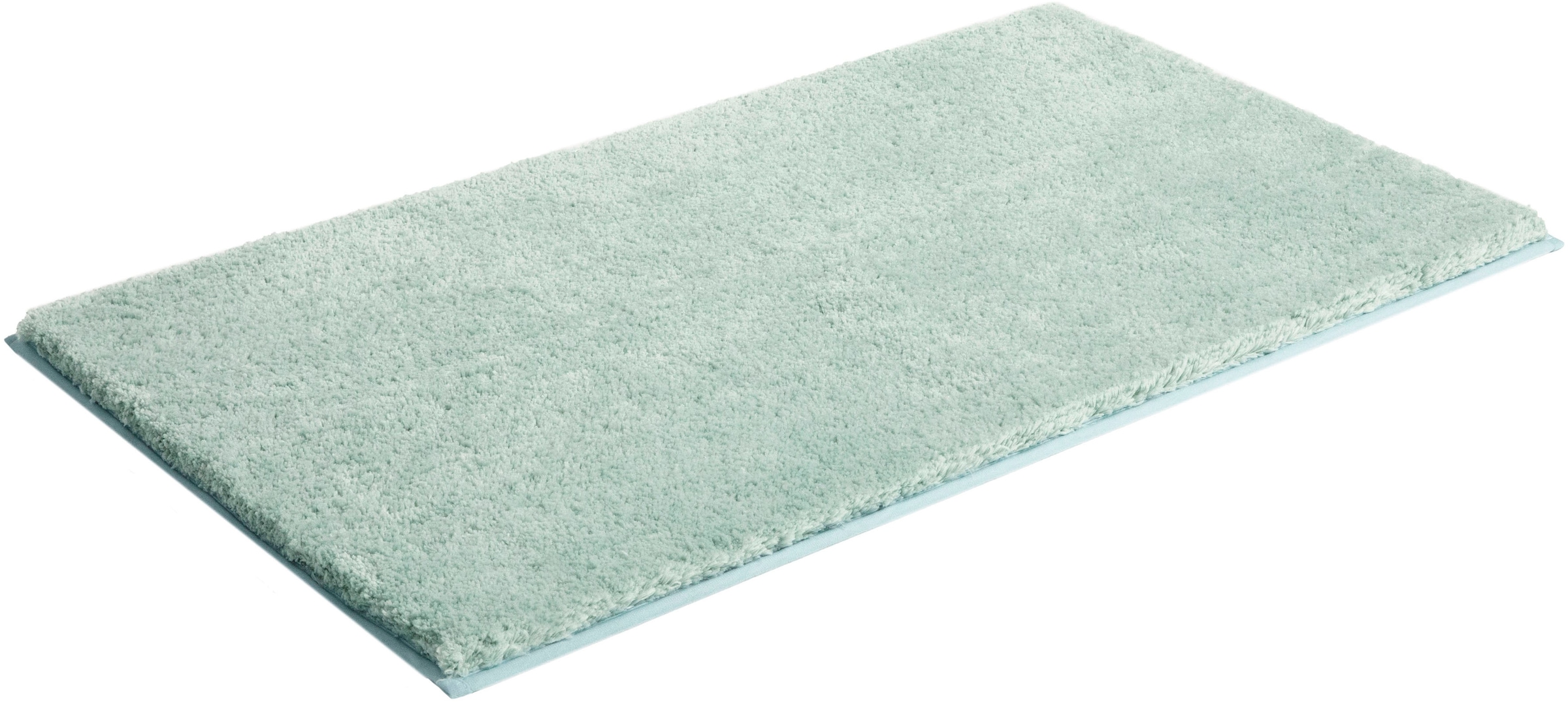 my home Badematte »Jos, Badvorleger, Badezimmer Teppich«, rutschhemmend beschichtet, fussbodenheizungsgeeignet-schnell trocknend, Badematten in Pastell-Farben, Badteppich als 3 teiliges Set erhältlich