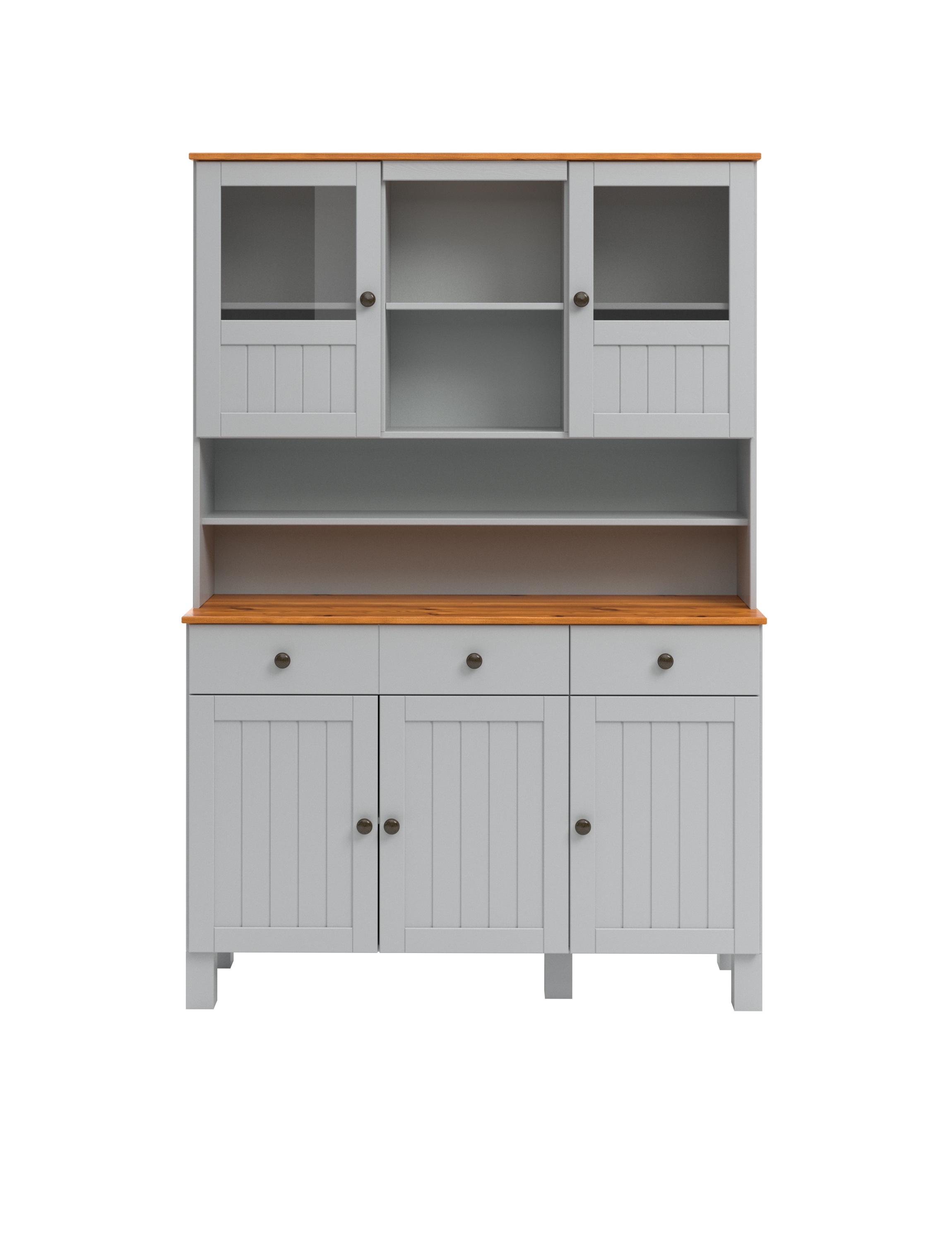 Home affaire Küchenbuffet »Alby2«, Mit Metallgriffen, Breite 125 cm