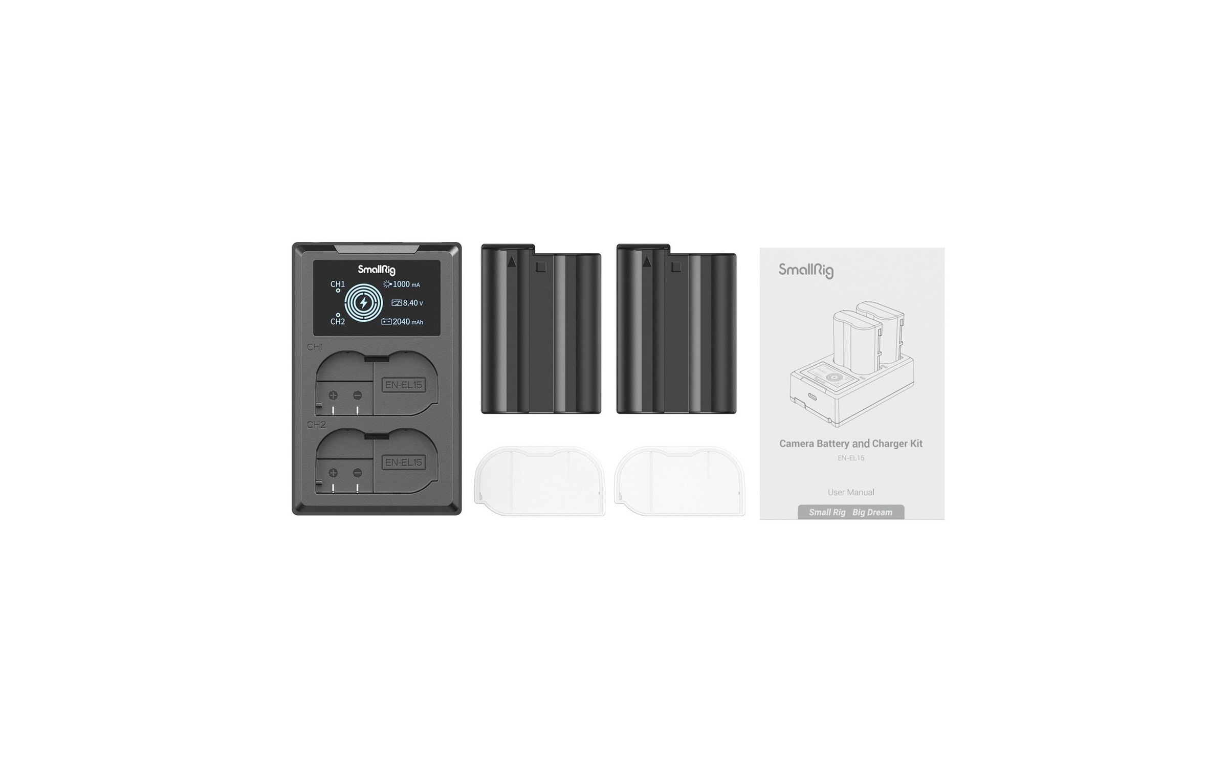 Kamera-Akku »Smallrig EN-EL15 Akku und Charger Kit«