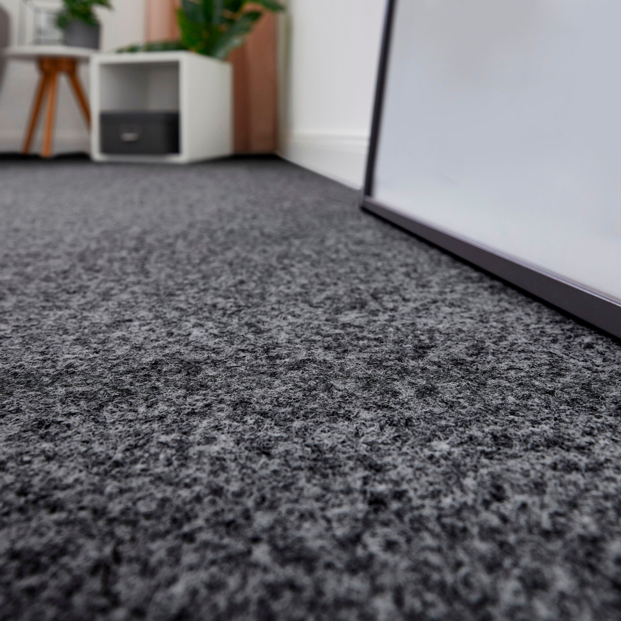 Andiamo Teppichboden »Invita, Nadelvlies, Made in Belgium«, rechteckig, 5 mm Höhe, melierte Optik, Breite 200 cm oder 400 cm, robust & strapazierfähig