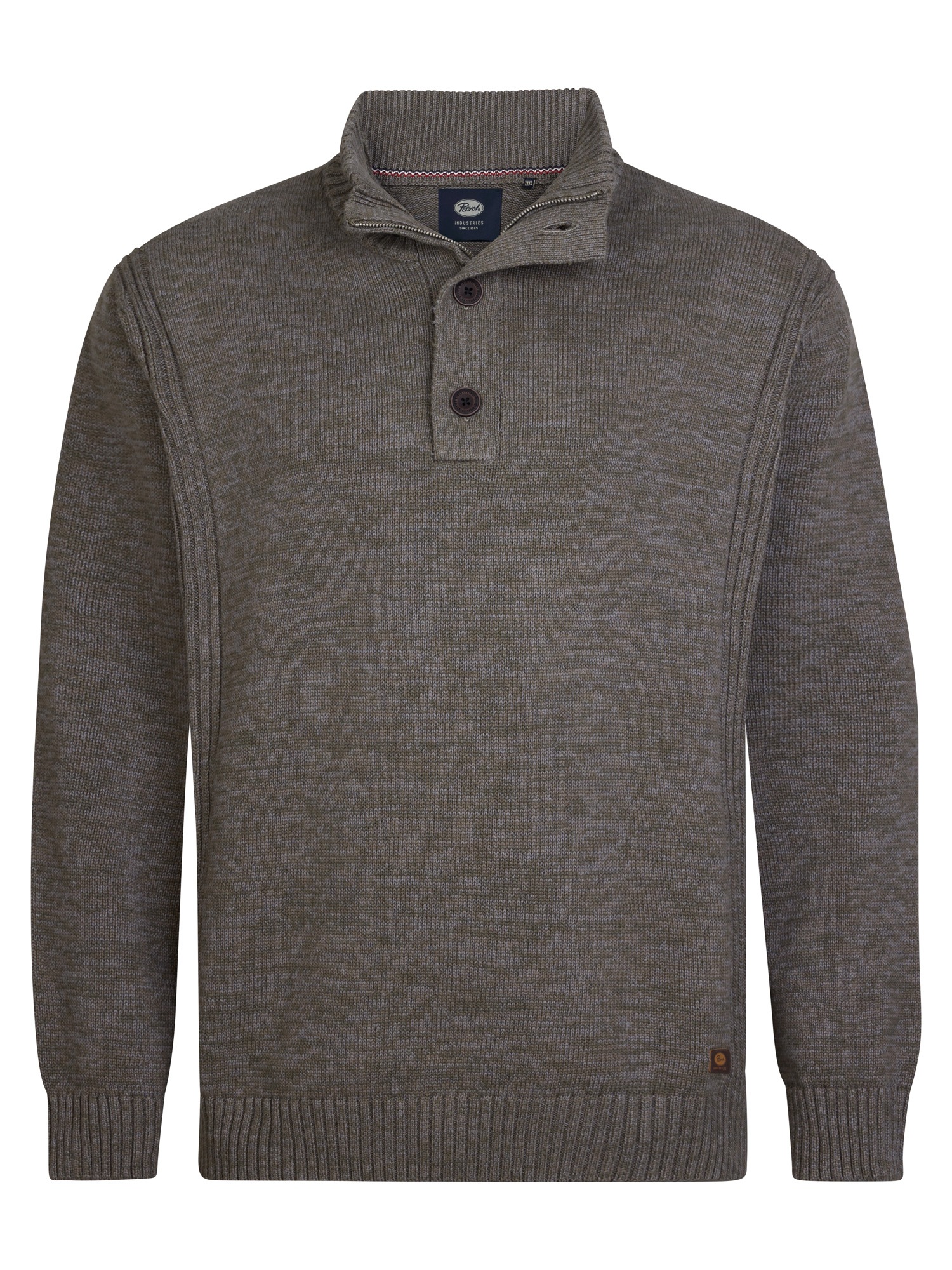 Petrol Industries Strickpullover, mit Rippbündchen