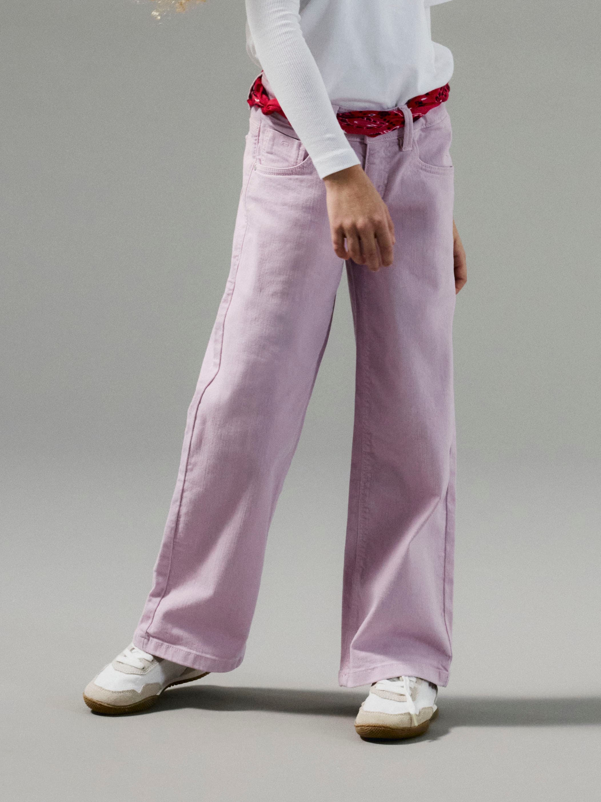 Name It 5-Pocket-Hose »NKFROSE WIDE TWI PANT 1115-TP NOOS« Baumwollmischung, regular fit, verstellbarer Bund